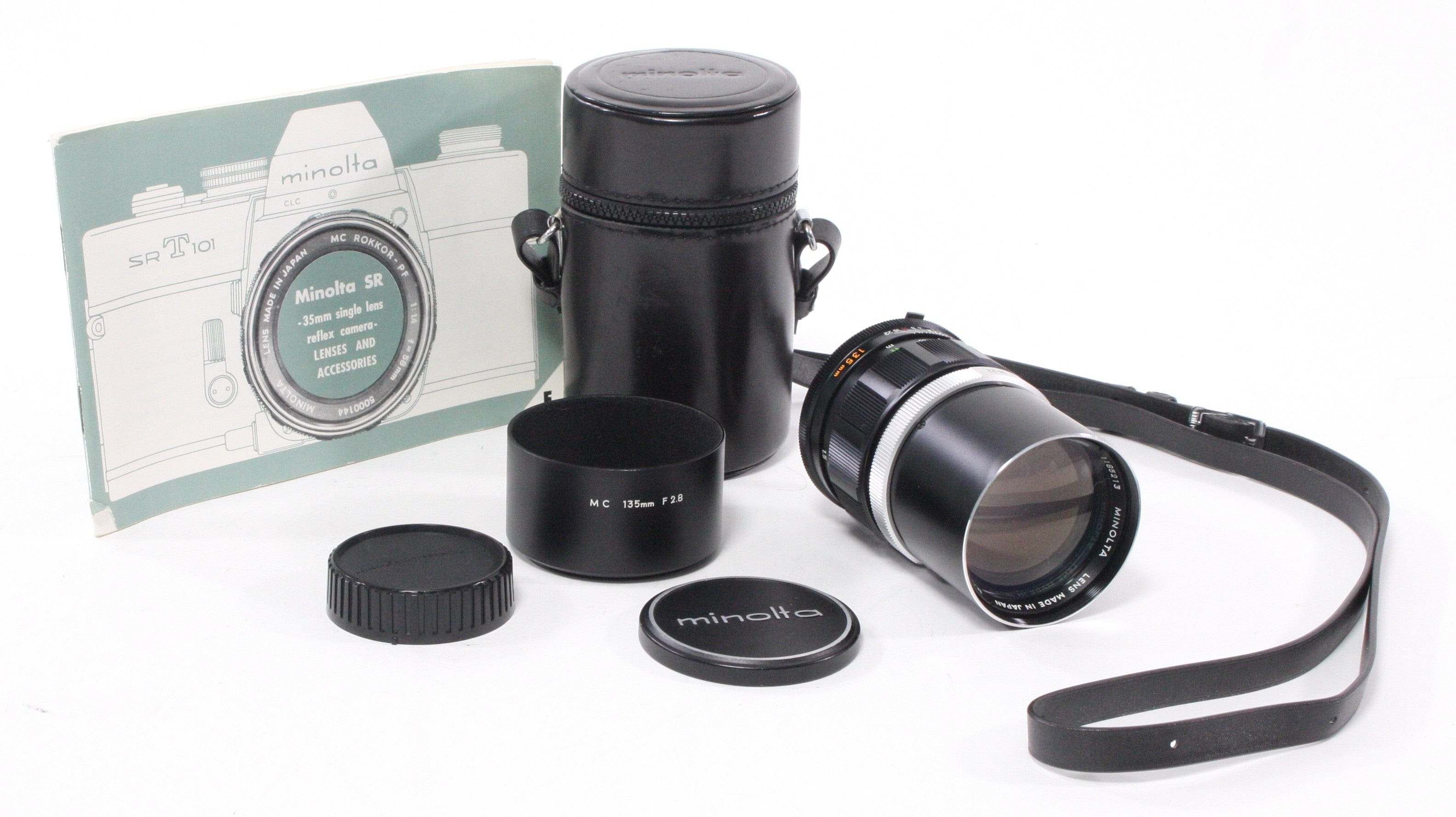 Minolta 135mm f/2.8 MC Tele Rokker-PF for Minolta MC Mount