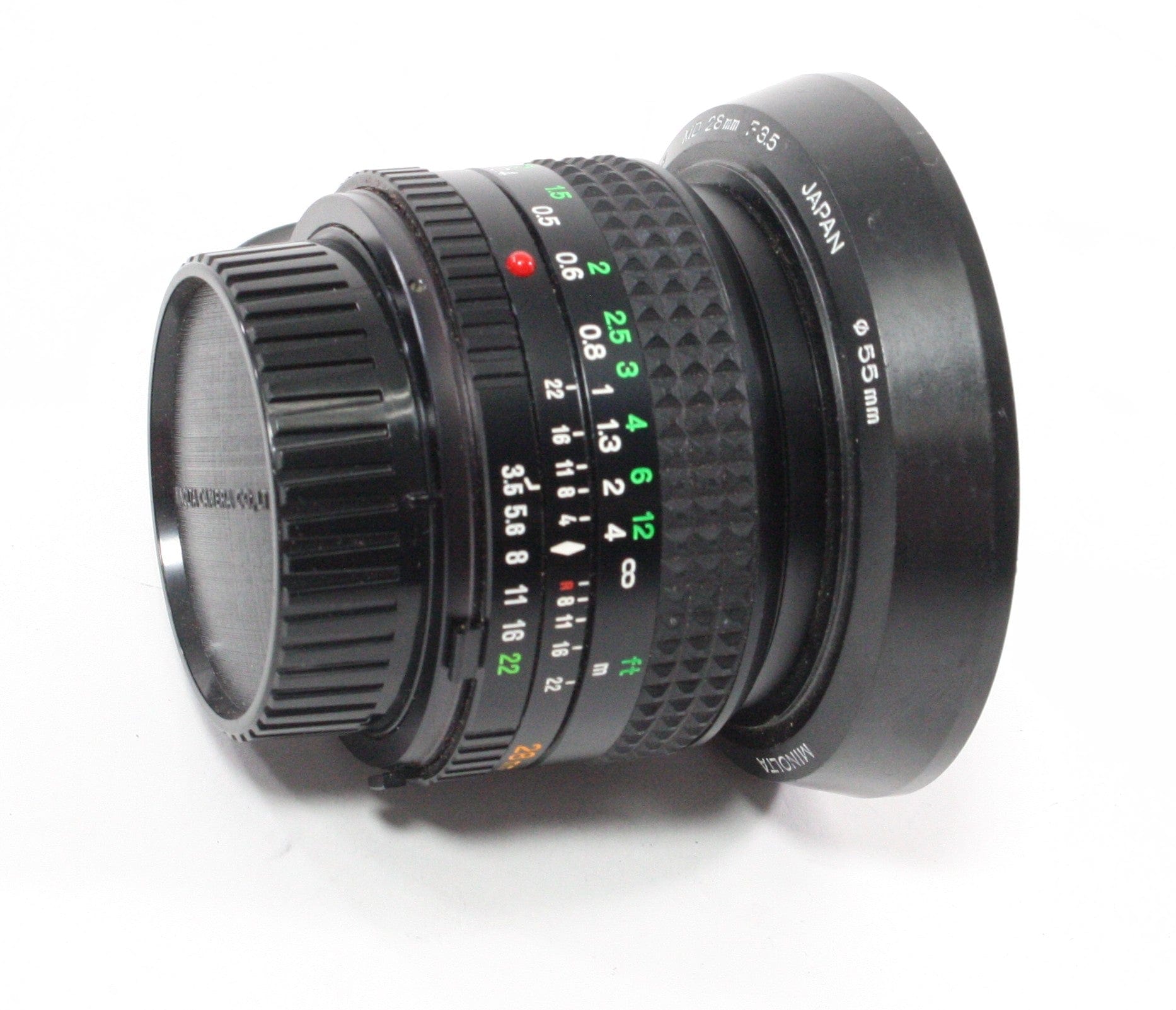 Minolta 28mm 1:35 Rokker for Minolta MD Mount