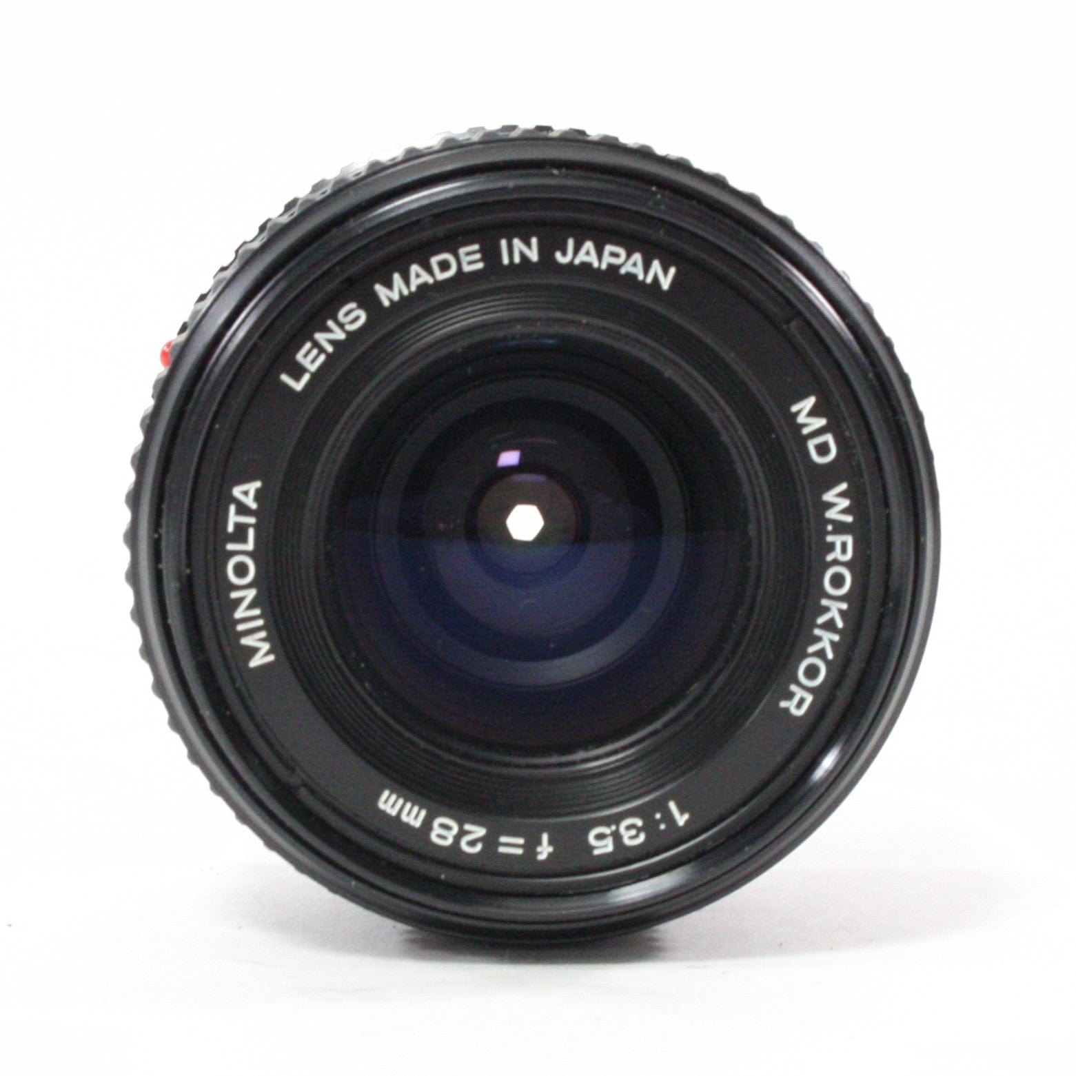 Minolta 28mm 1:35 Rokker for Minolta MD Mount
