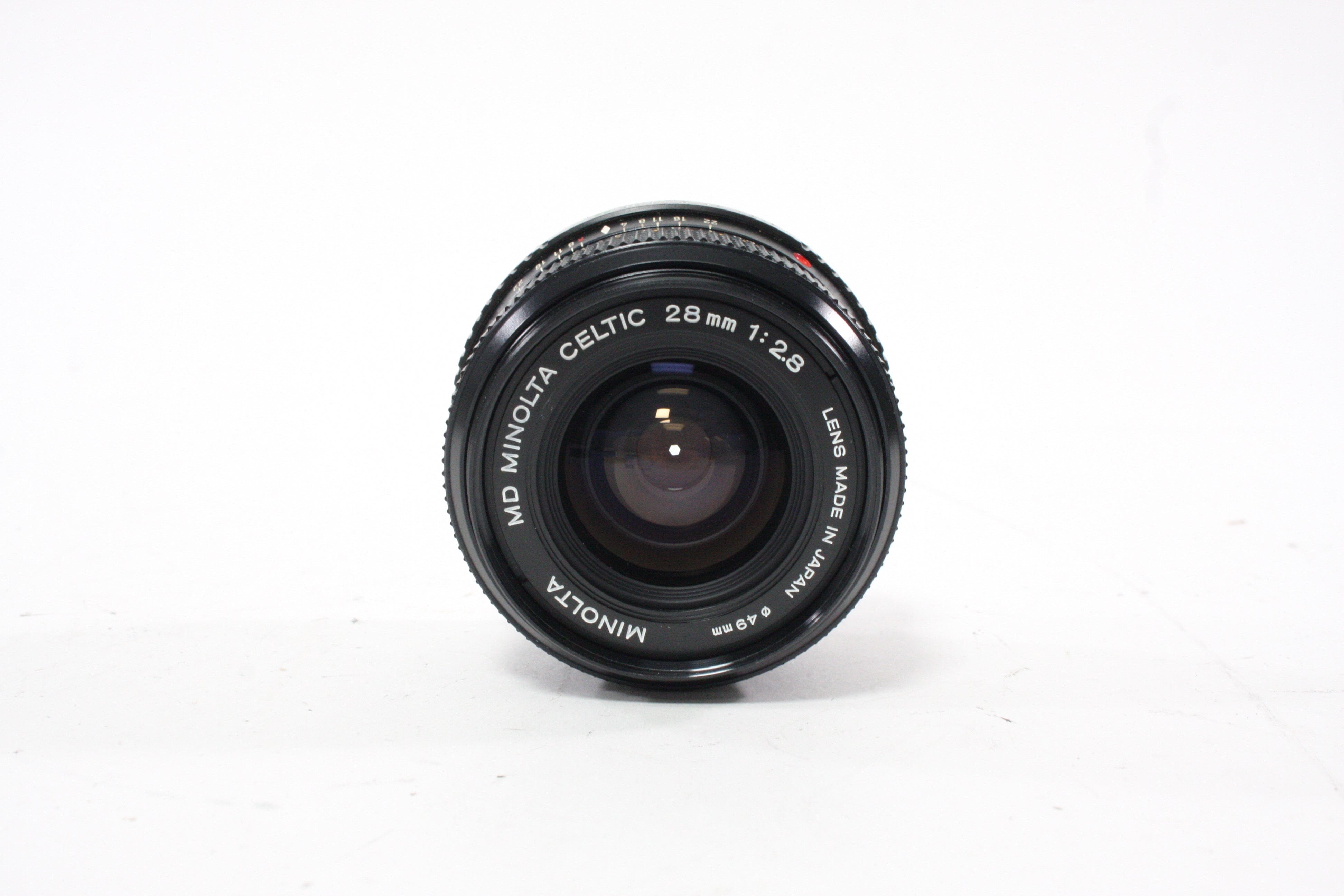 Minolta 28mm f/2.8 Celtic Lens for Minolta MD Mount