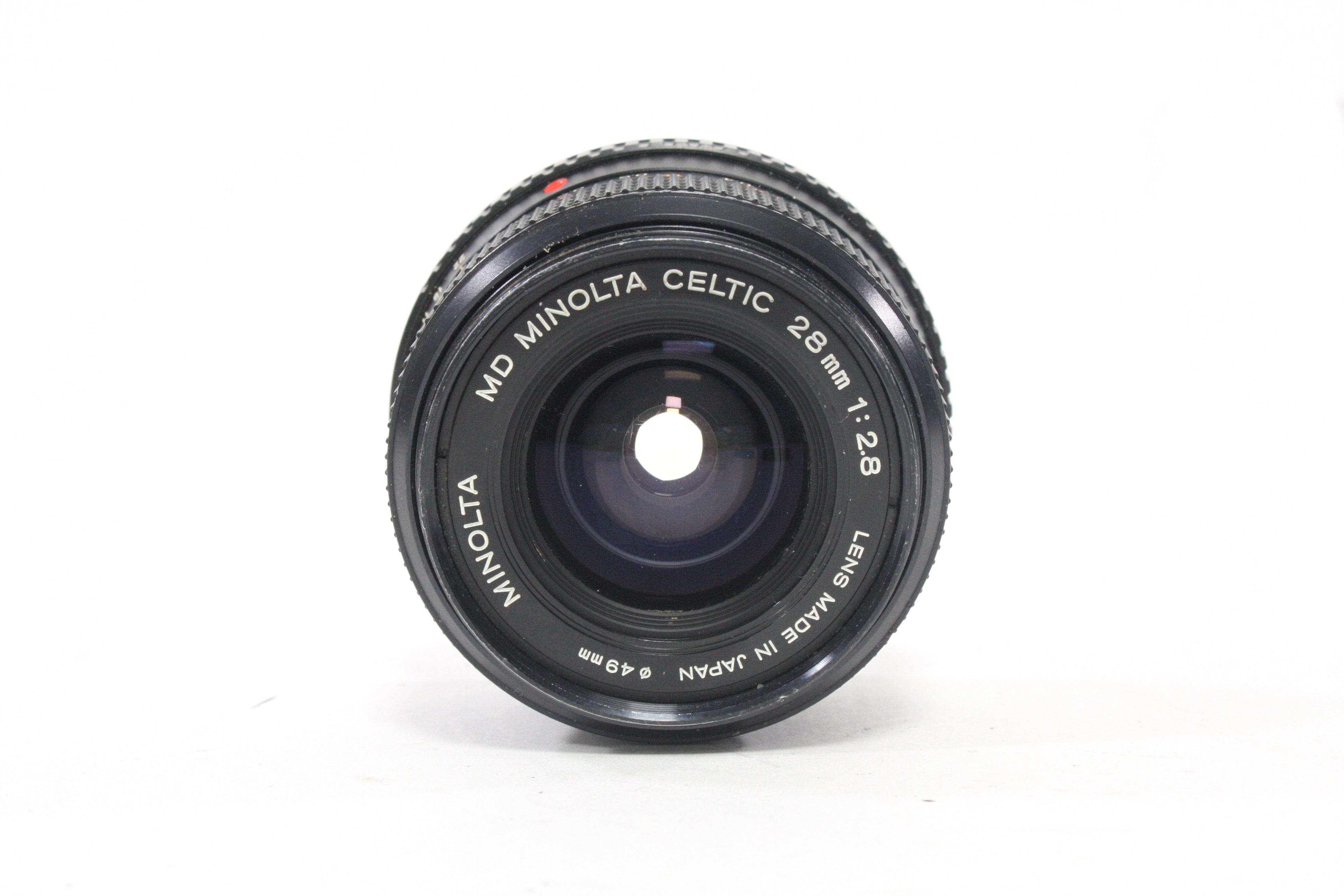 Minolta 28mm f/2.8 Celtic Lens for Minolta MD Mount