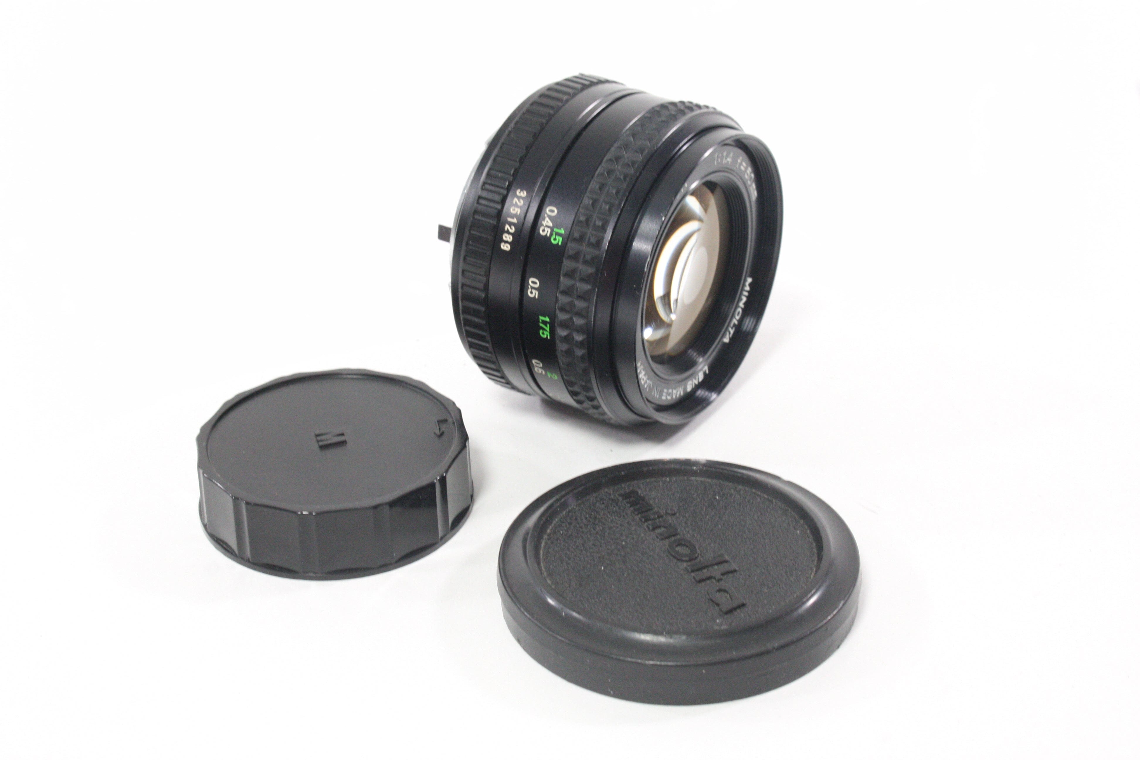Minolta 50mm f/1.4 MD Rokkor Lens for Minolta MD Mount