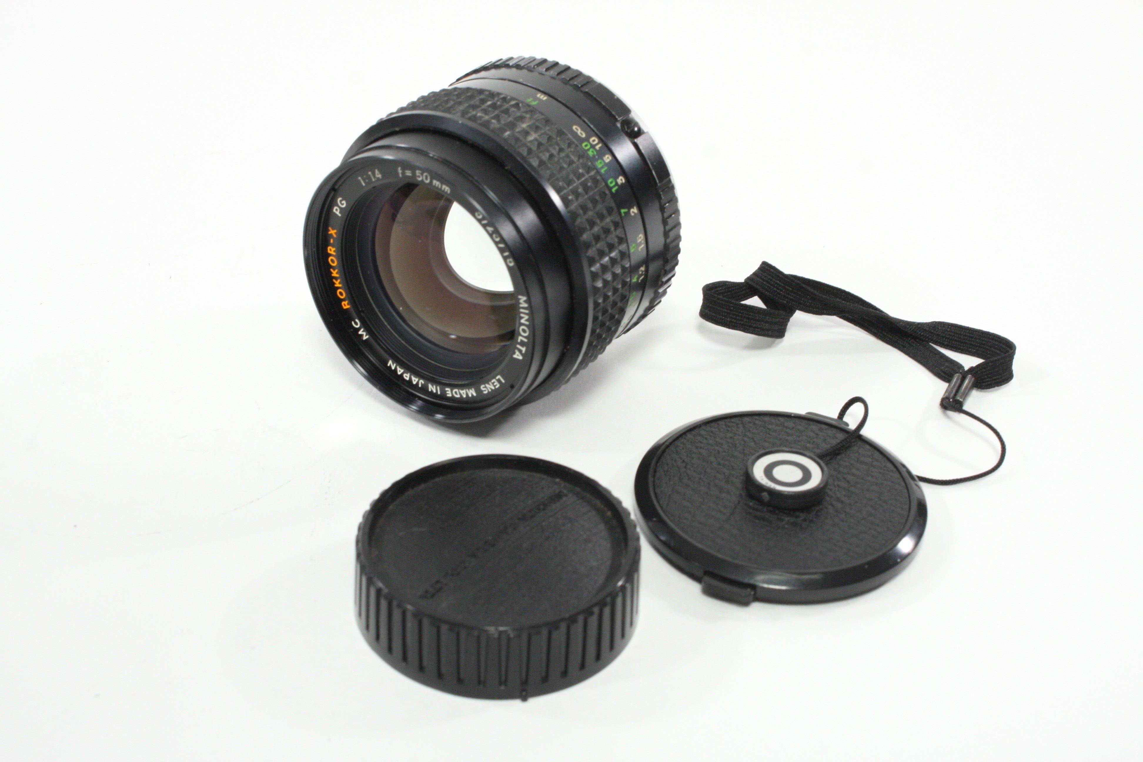 Minolta 50mm f/1.4 Rokkor-X MC PG for Minolta MD Mount