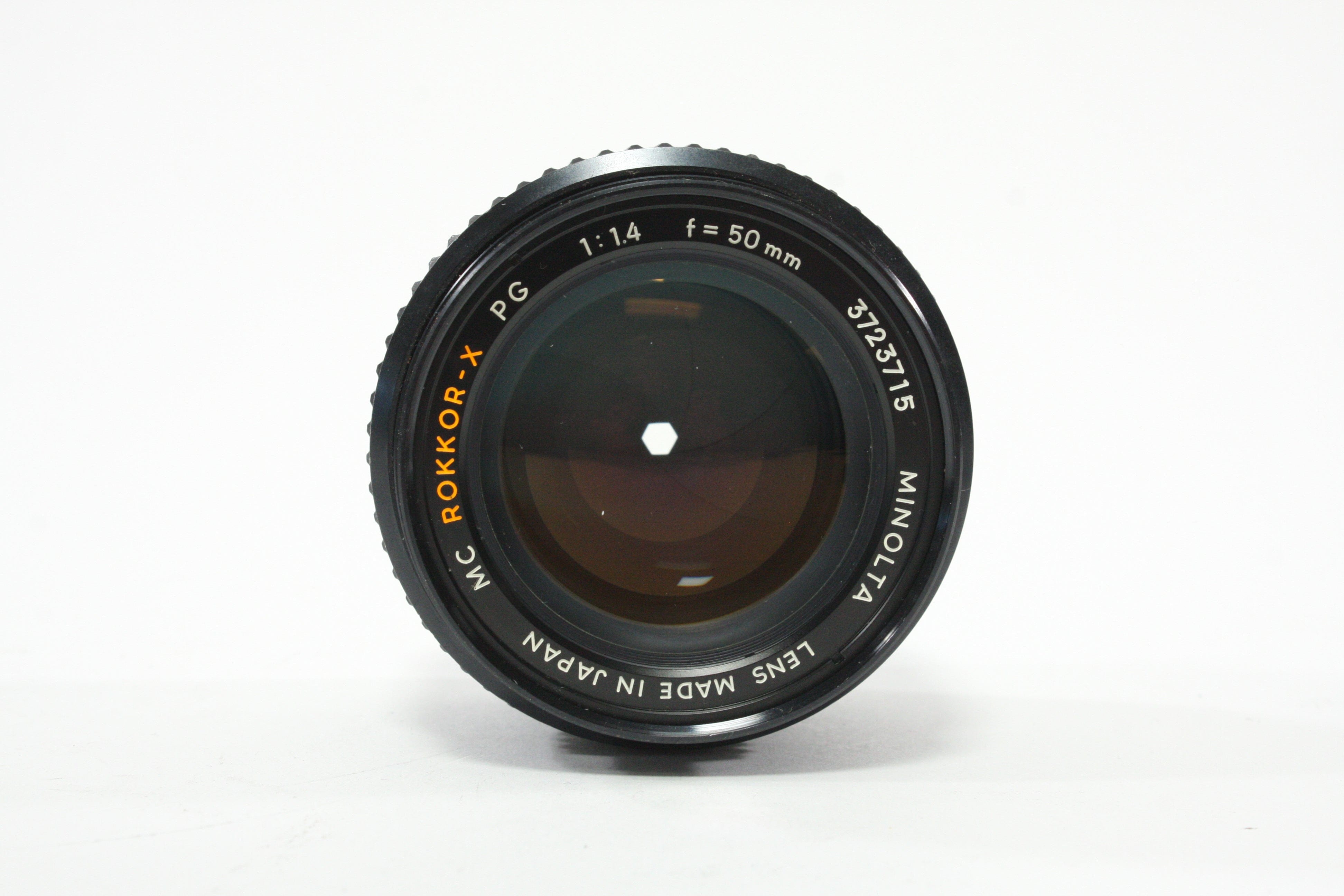 Minolta 50mm f/1.4 Rokkor-X MC PG for Minolta MD Mount