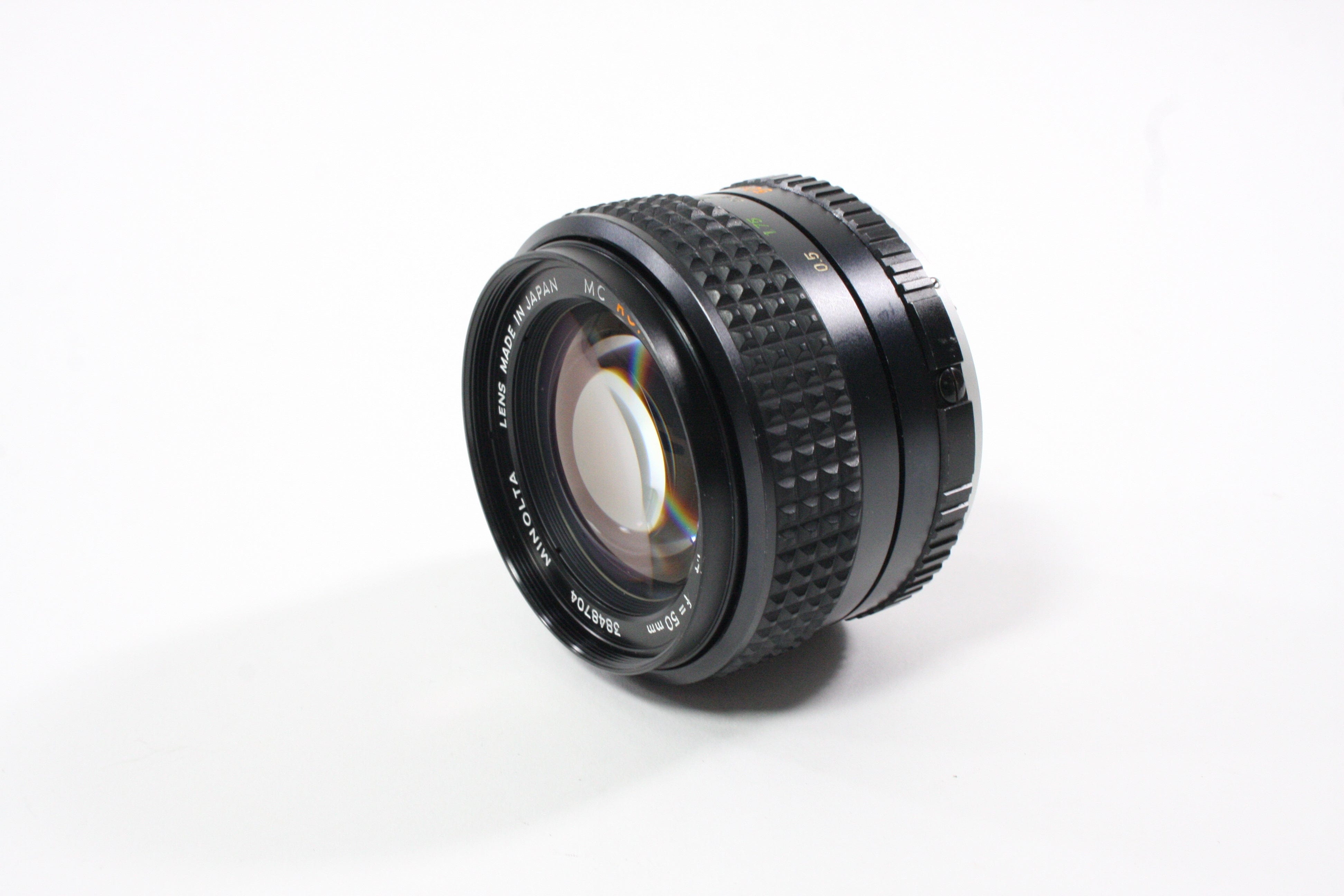 Minolta 50mm f/1.4 Rokkor-X PG Lens for Minolta MC/MD Mount