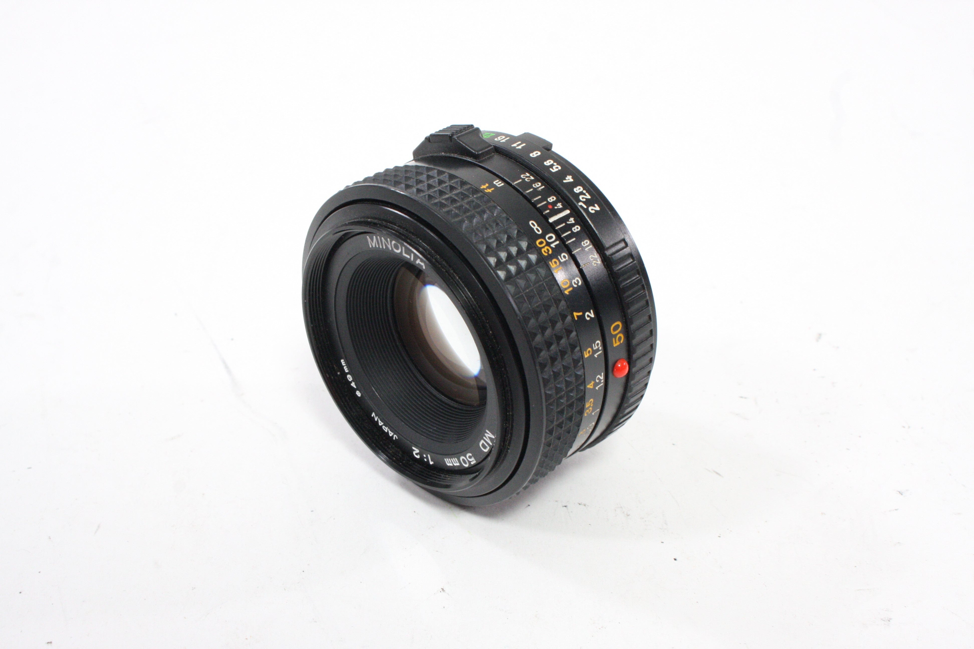 Minolta 50mm f/2 Lens for Minolta MD Mount