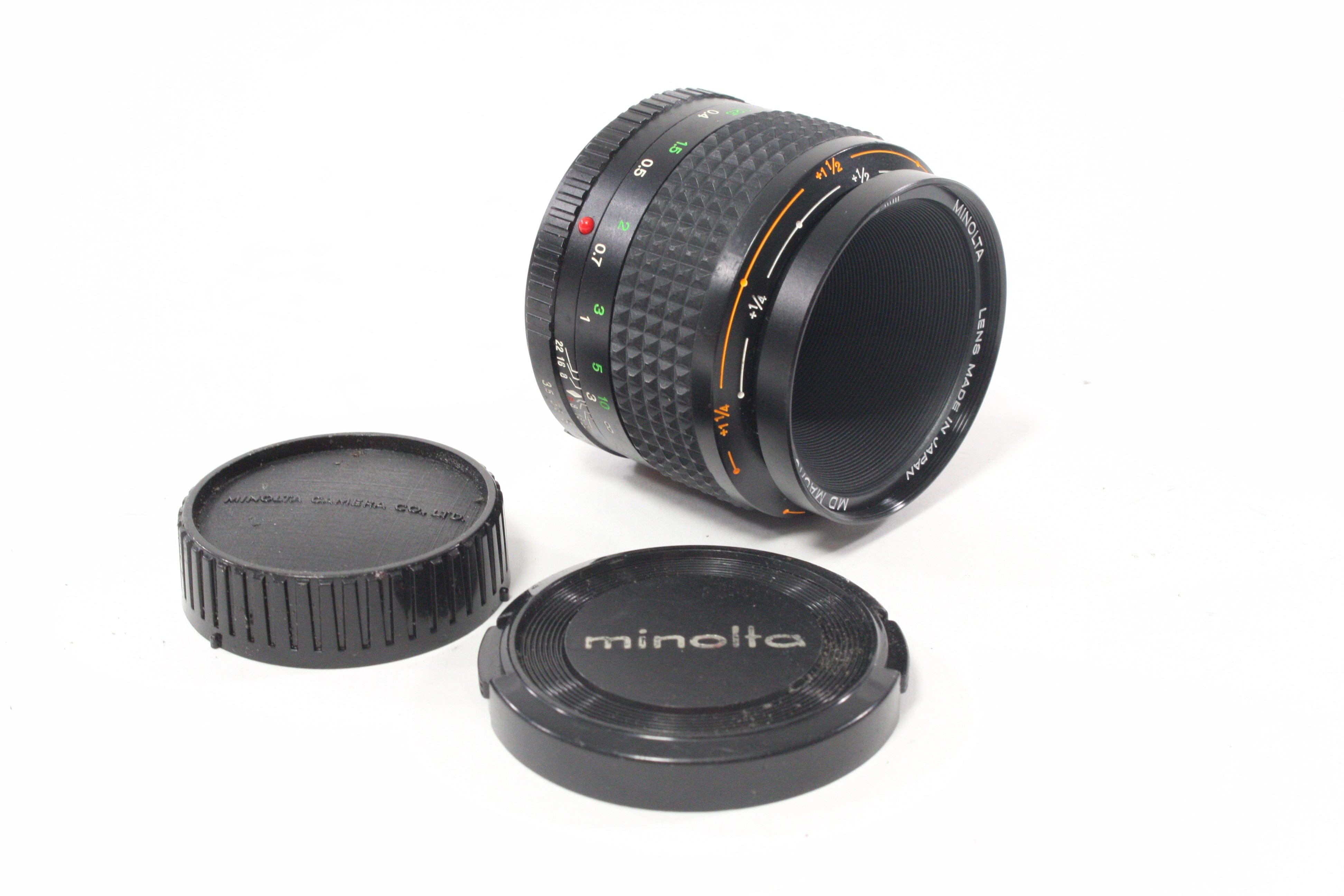 Minolta 50mm f/3.5 Macro Rokkor-X MD Lens for Minolta MC Mount