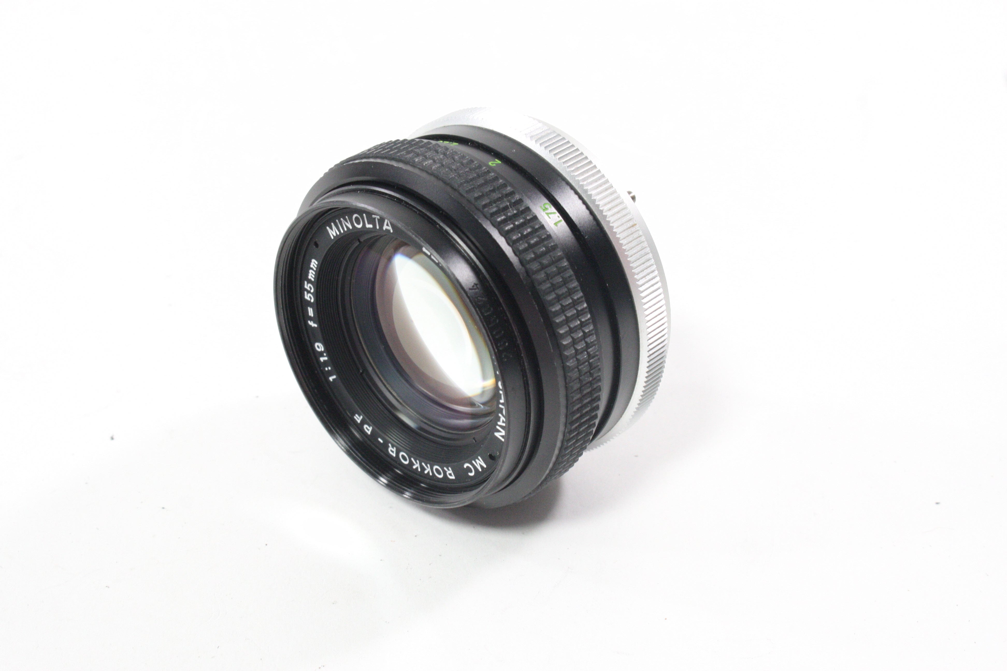 Minolta 55mm f/1.9 MC Rokkor-PF Lens for Minolta MD Mount