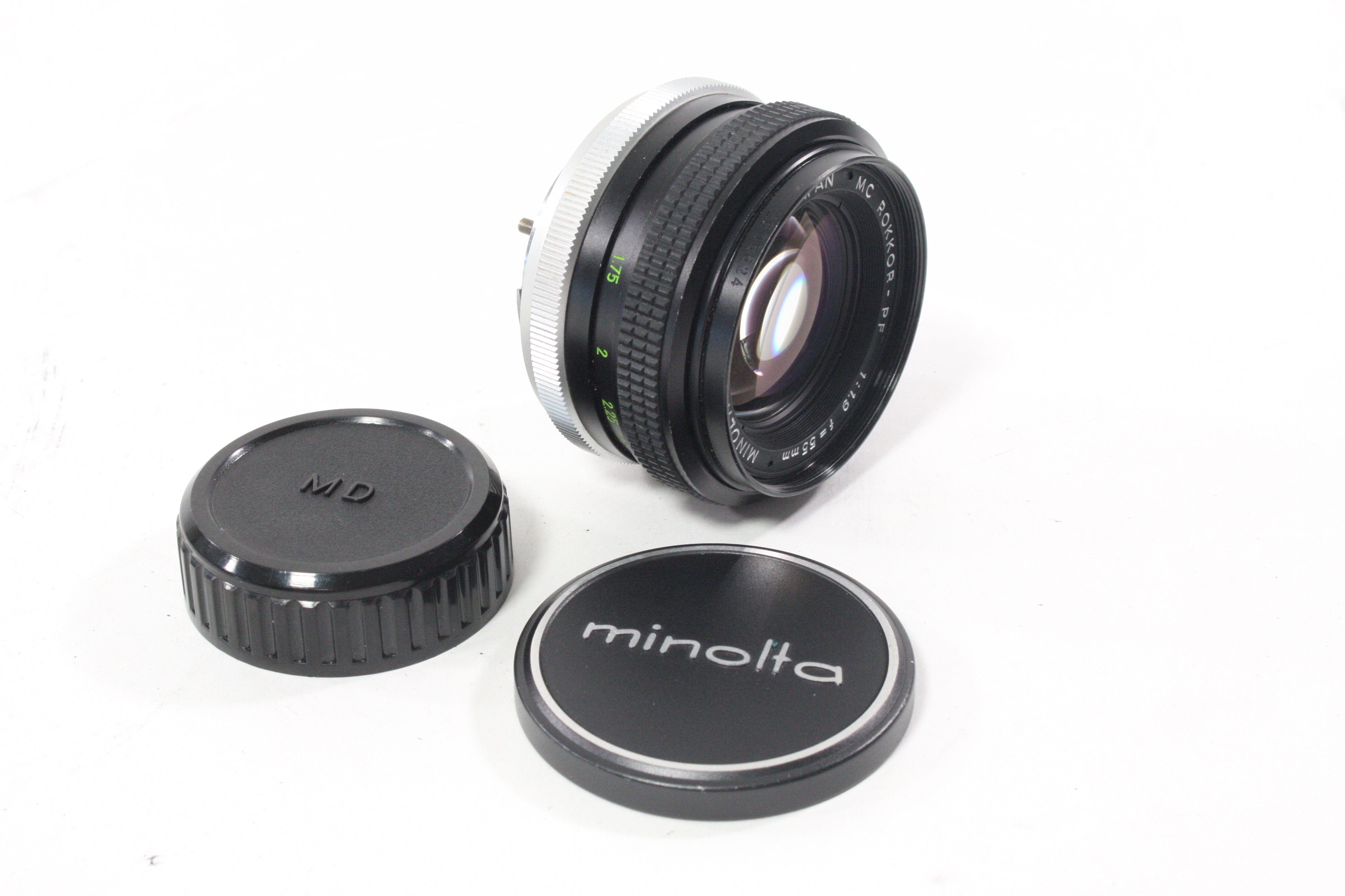 Minolta 55mm f/1.9 MC Rokkor-PF Lens for Minolta MD Mount