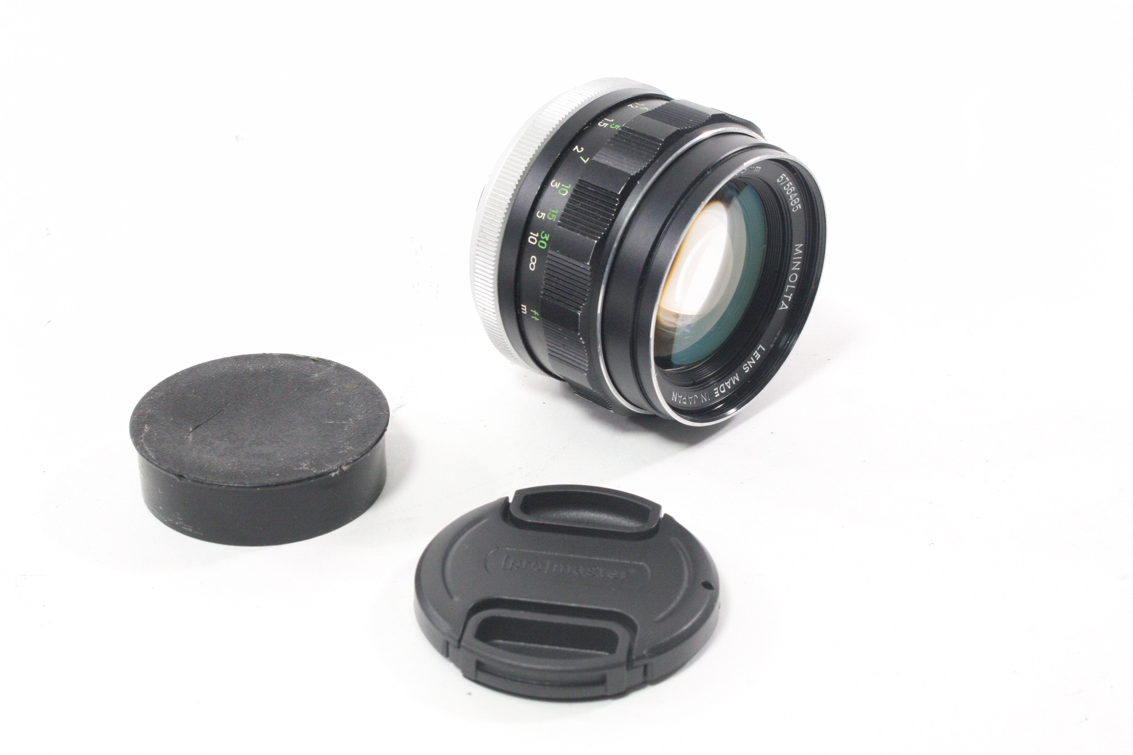 Minolta 58mm f/1.4 MC Rokkor-PF Lens for Minolta MD Mount