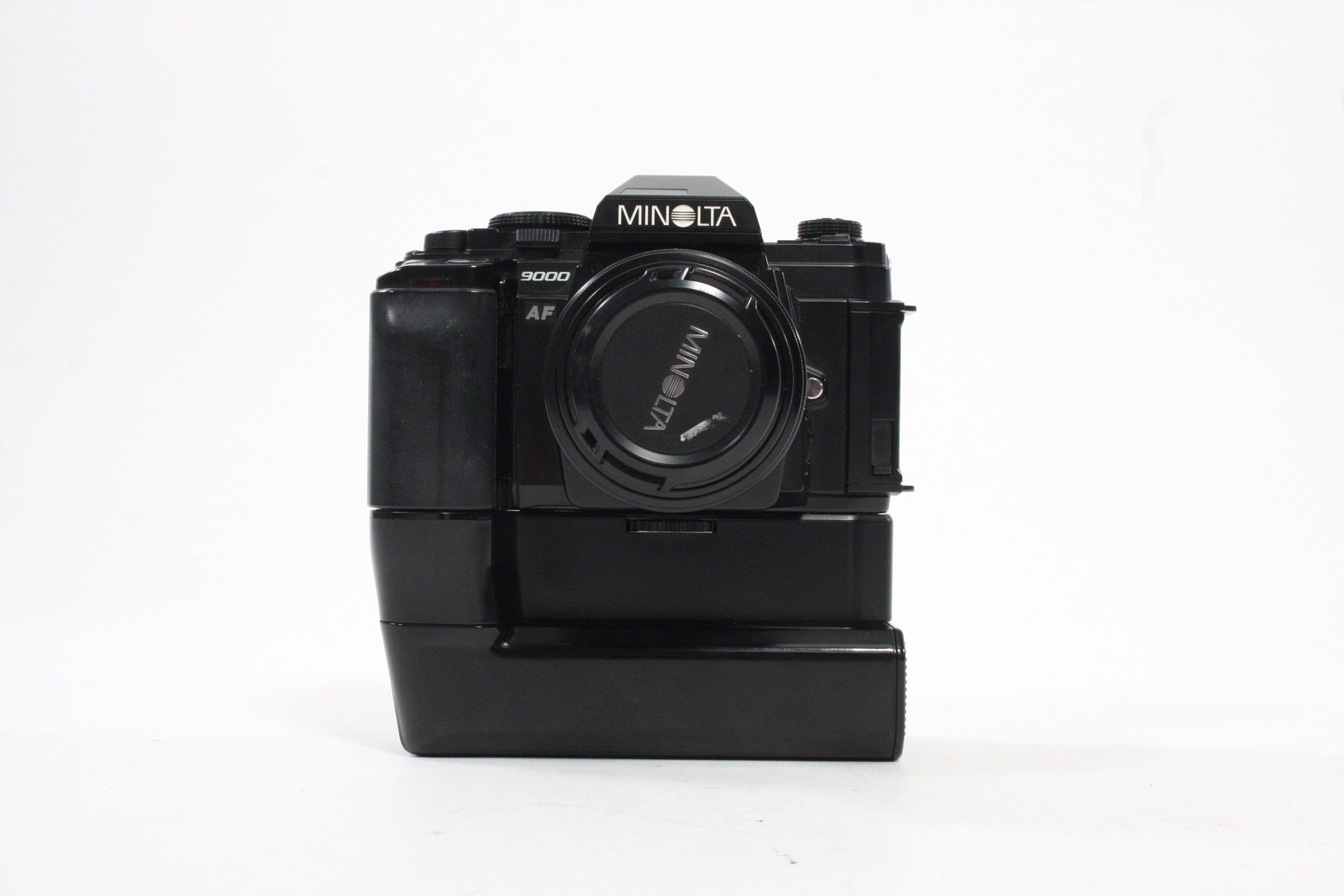 Minolta AF 9000 35mm SLR Camera with MD-90 Winder Battery Grip