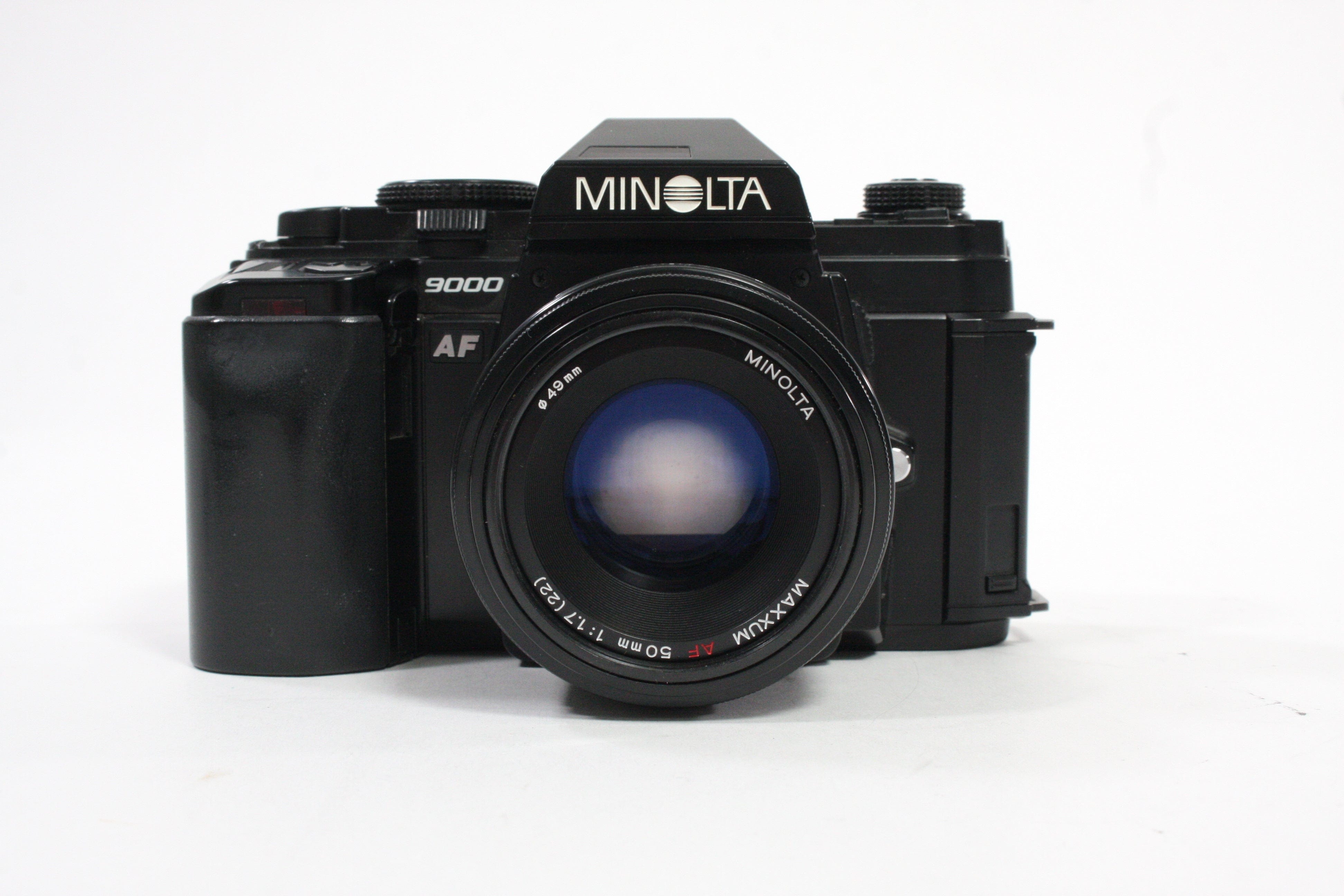 Minolta AF 9000 35mm SLR Camera with MD-90 Winder Battery Grip