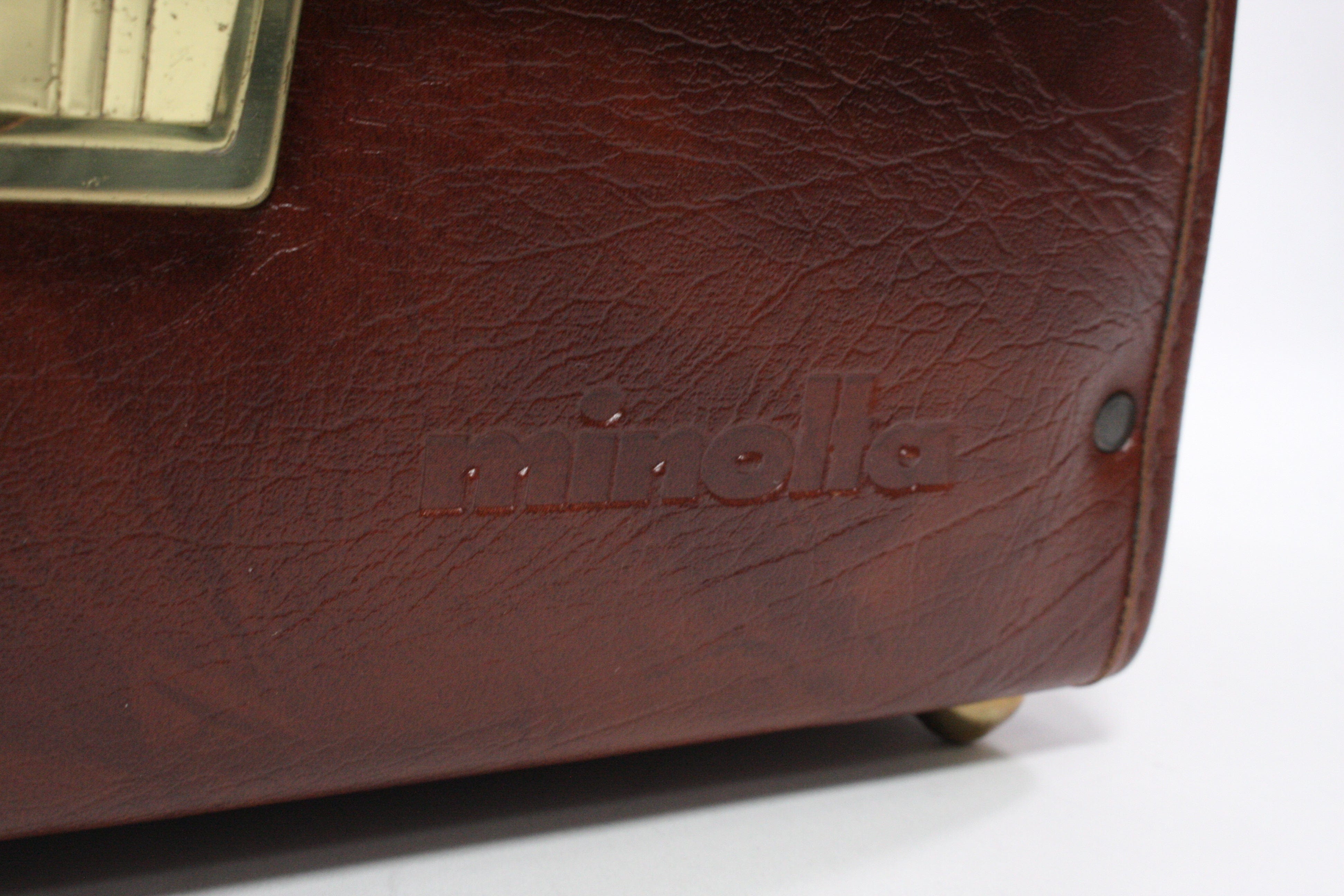 Minolta Camera Bag with Camera Holder and Guide