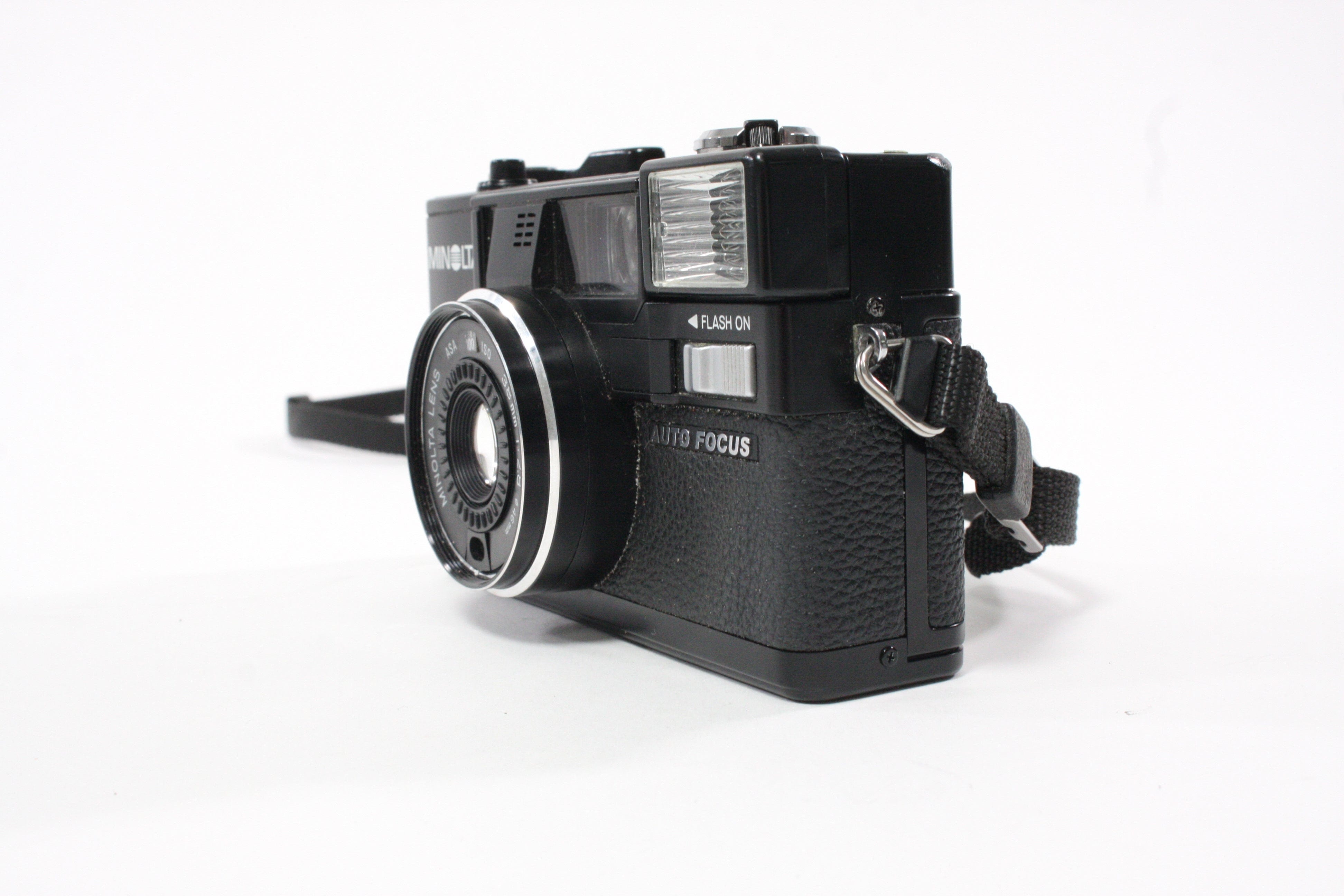Minolta Hi-Matic AF2 35mm Camera with Case