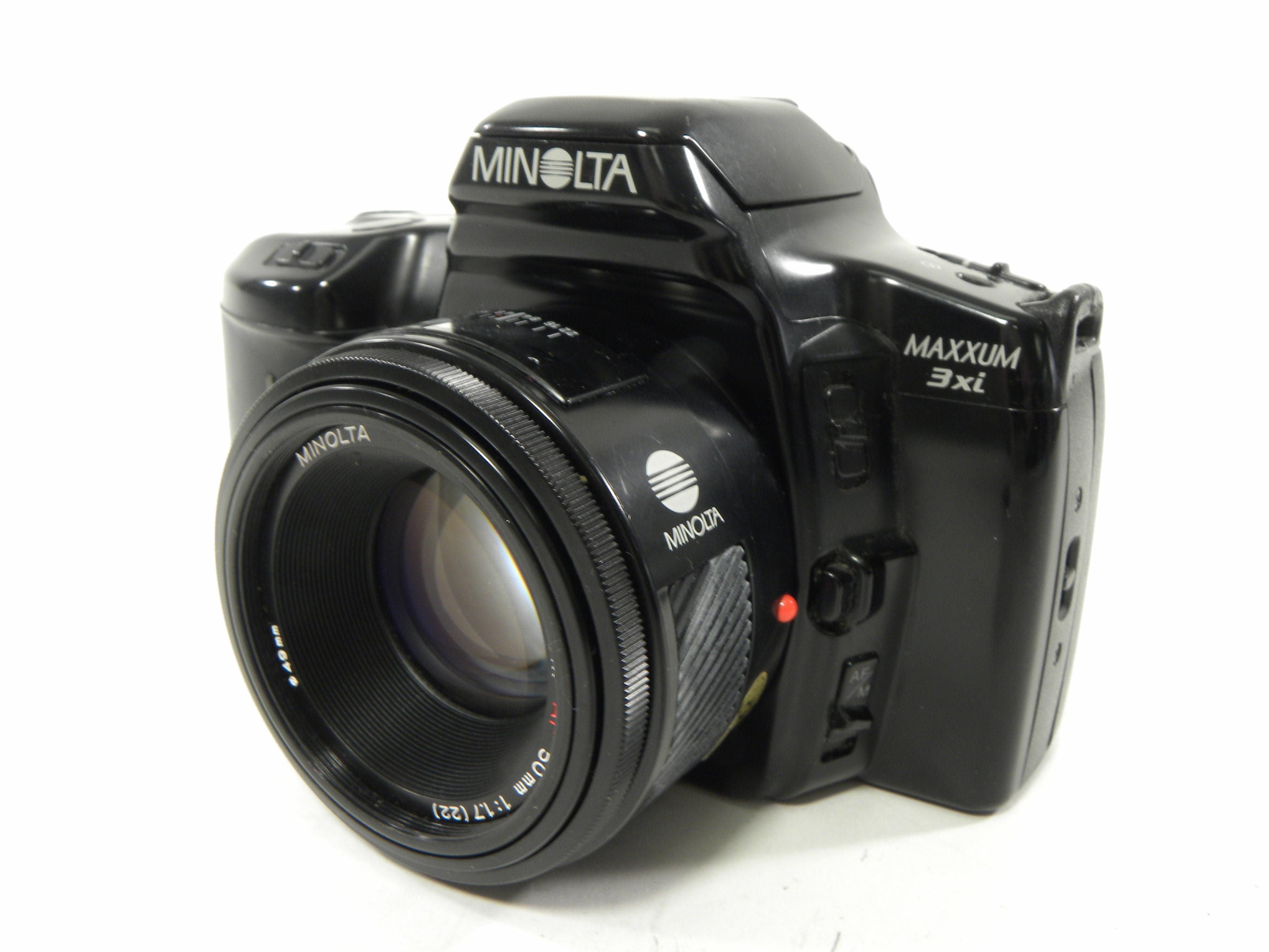 Minolta Maxxum 3xi 35mm SLR w/Maxxum 50mm f1.7