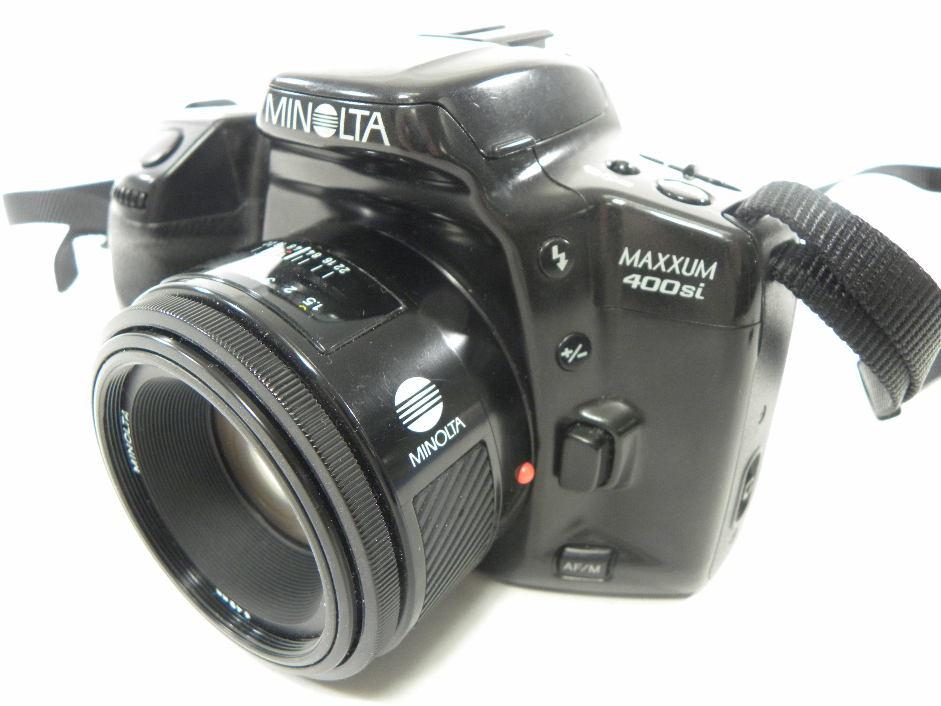 Minolta Maxxum 400si 35mm SLR w/AF 50mm f1.7