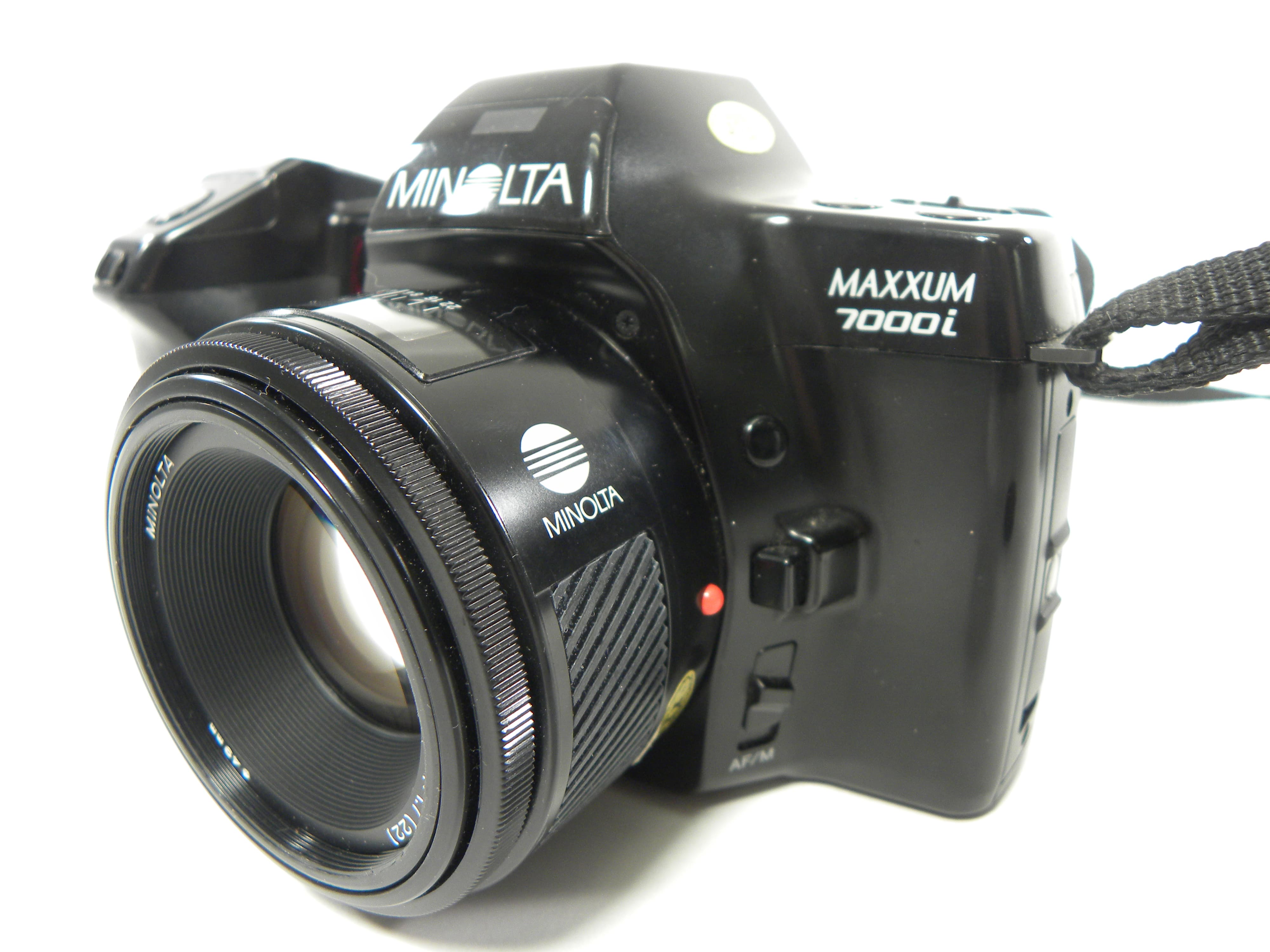 Minolta Maxxum 7000i 35mm SLR w/Maxxum AF 50mm f1.7