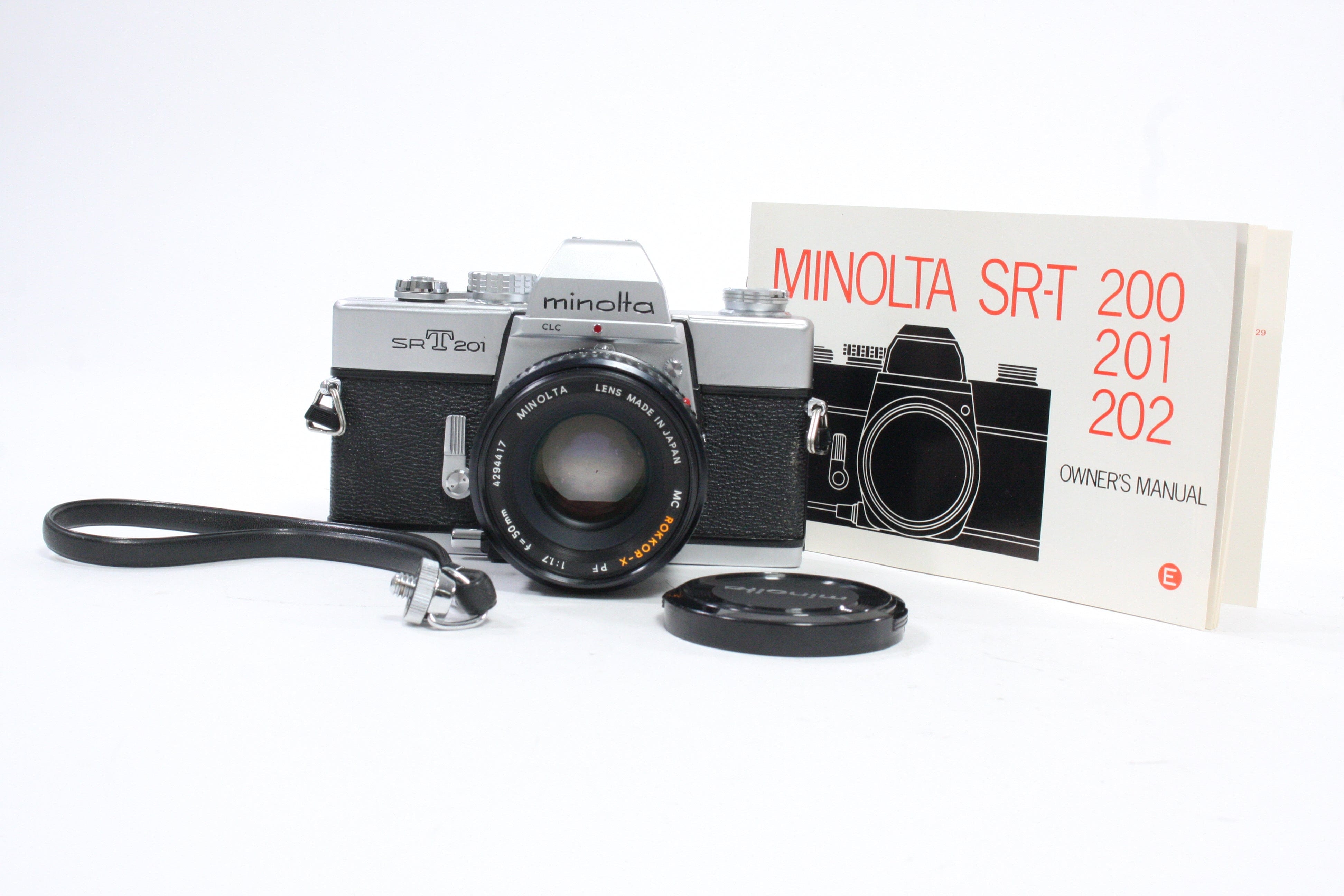 Minolta SR-T 201 35mm Camera with 50mm f/1.7 Lens