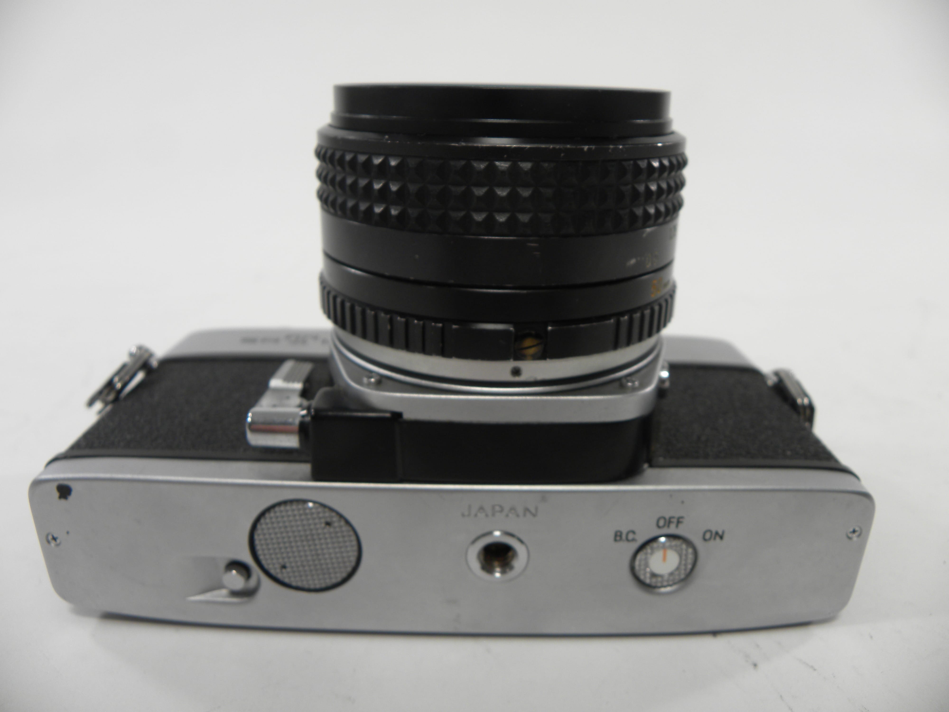 Minolta SRT 101 35mm SLR w/MC Rokkor-PF 50mm f1.7