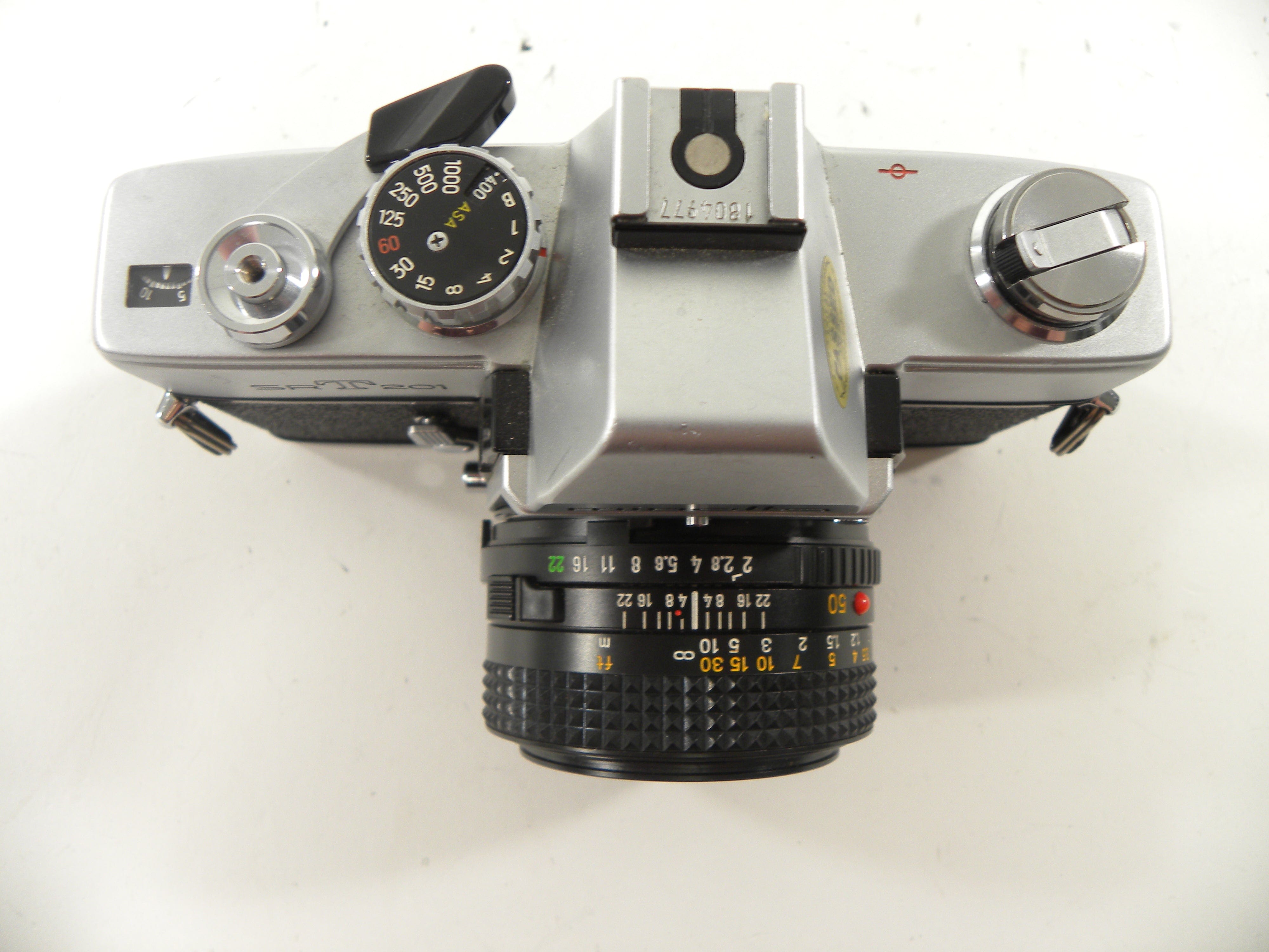 Minolta SRT 201 35mm SLR w/MD 50mm f2