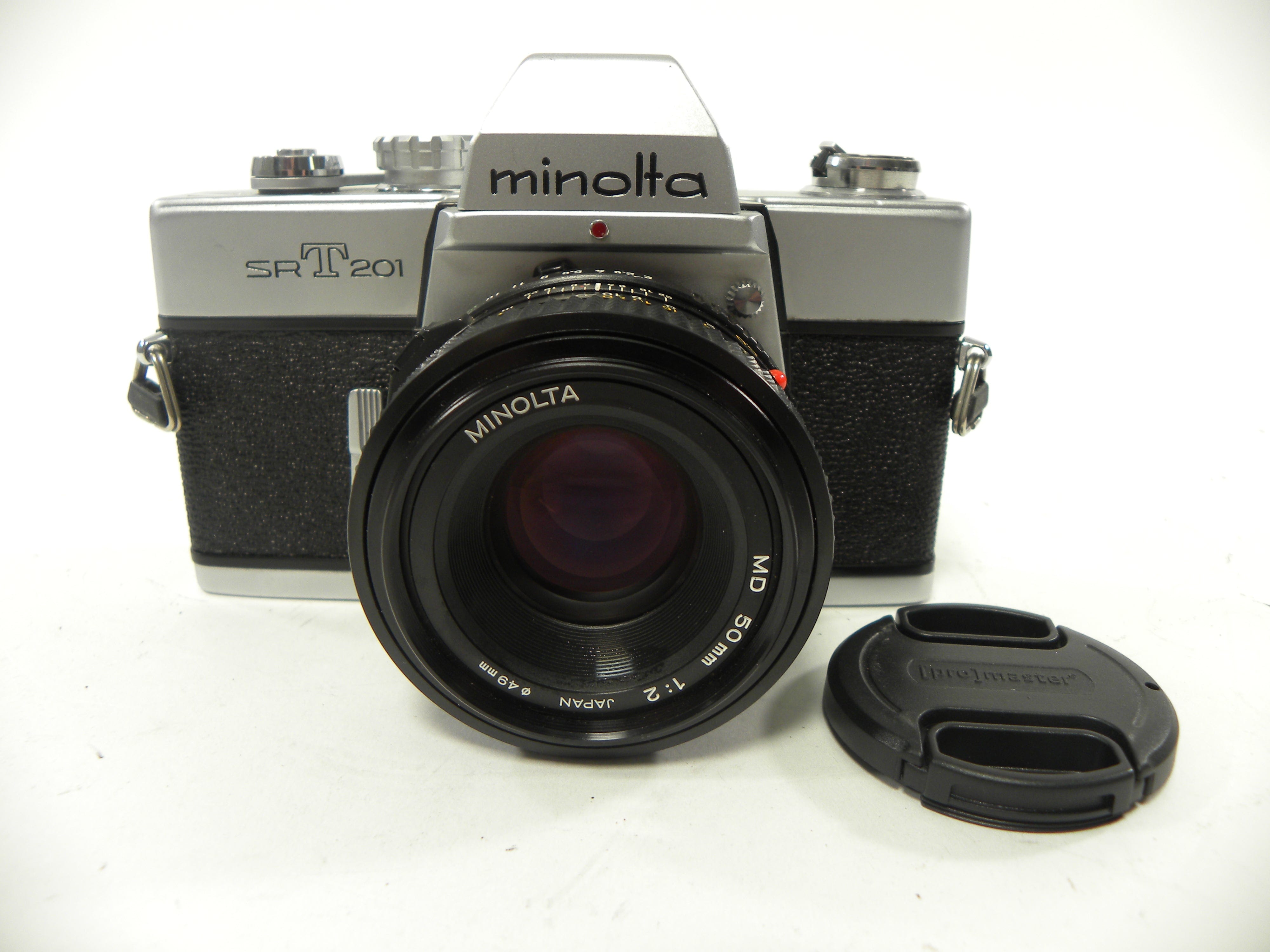 Minolta SRT 201 35mm SLR w/MD 50mm f2