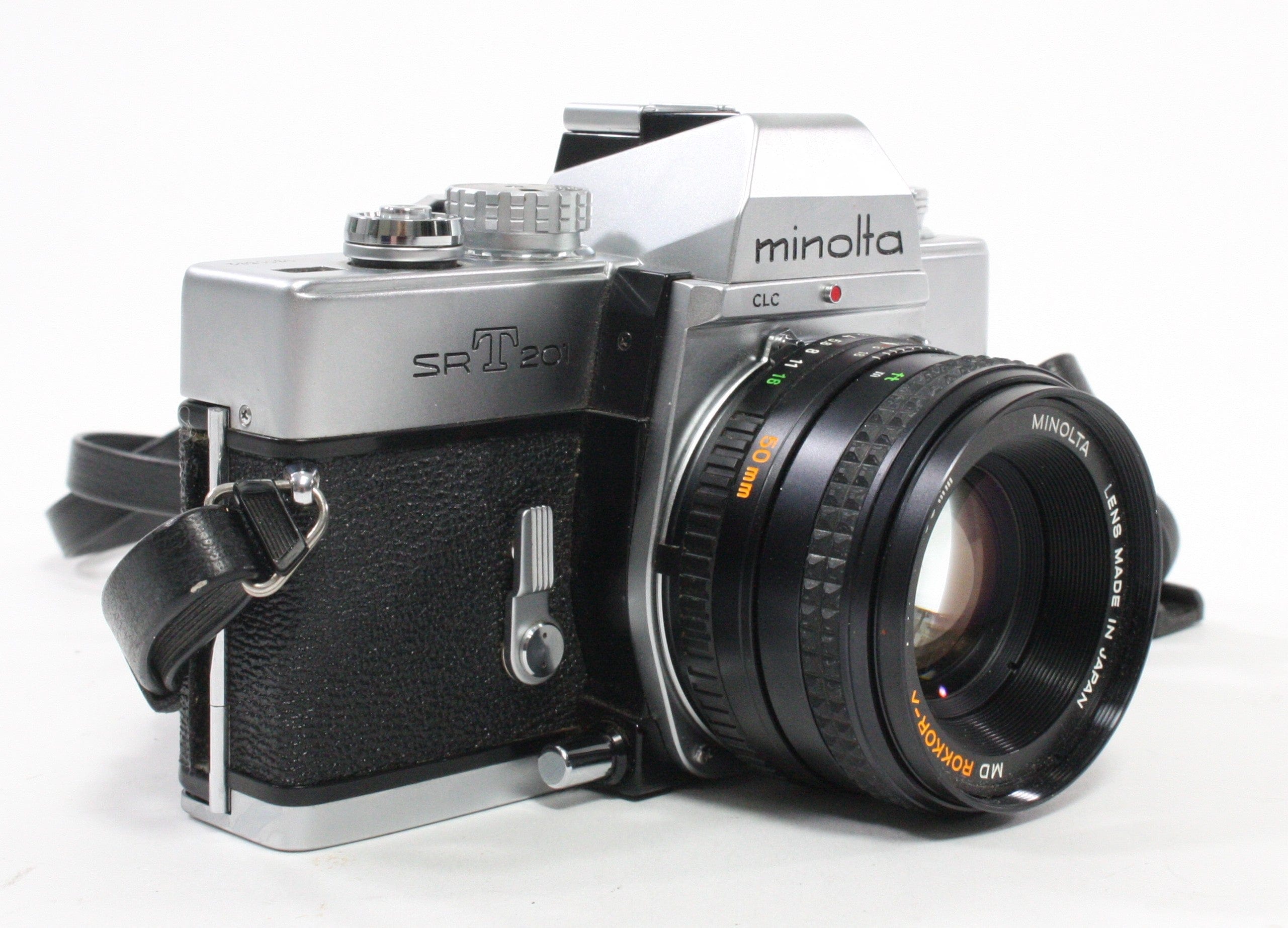 Minolta SRT201 35mm SLR Camera with Rokkor-X 50mm f/1.7 Lens