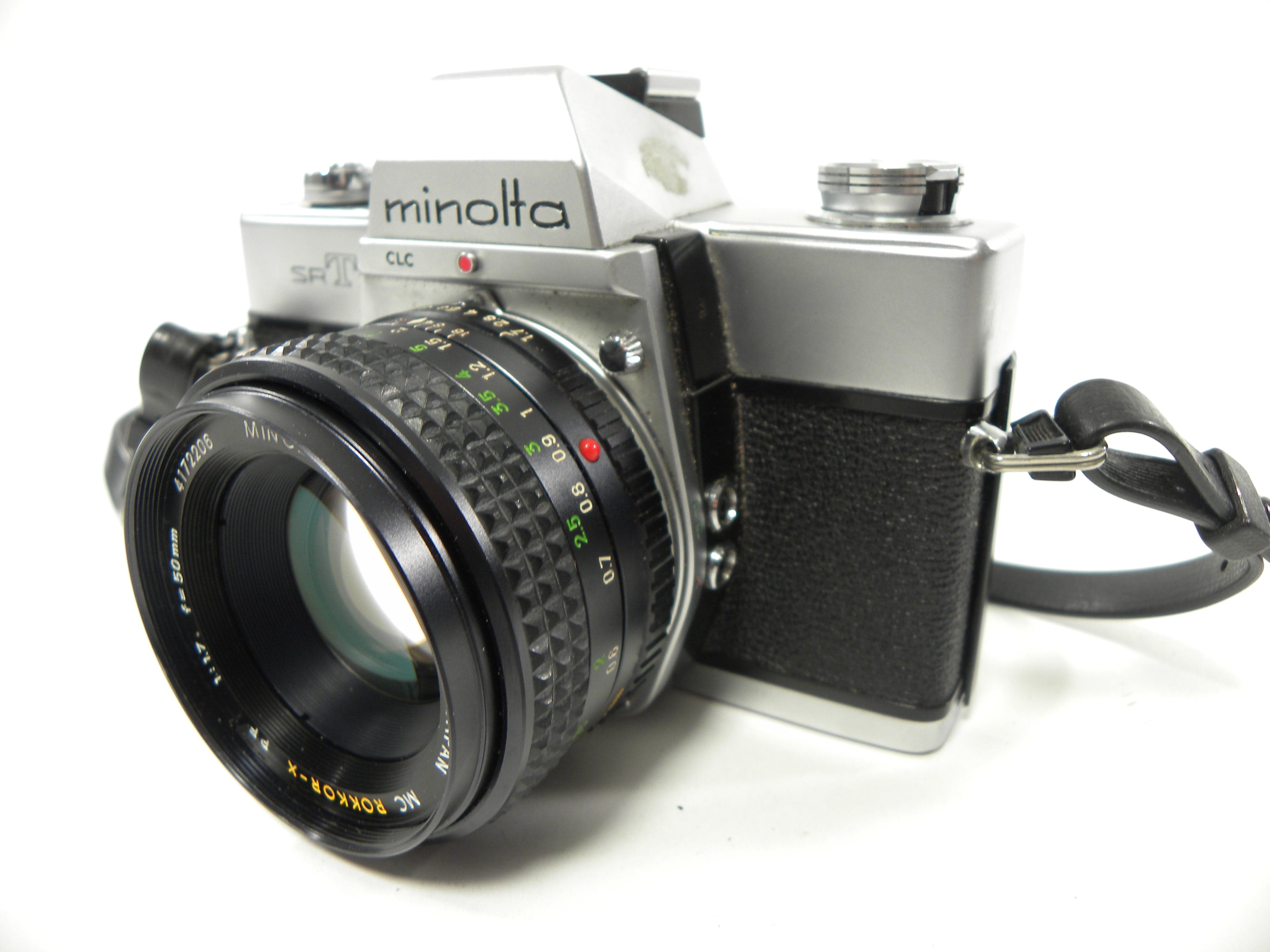 Minolta SRT201 35mm SLR w/MC Rokkor-X PF 50mm f1.7