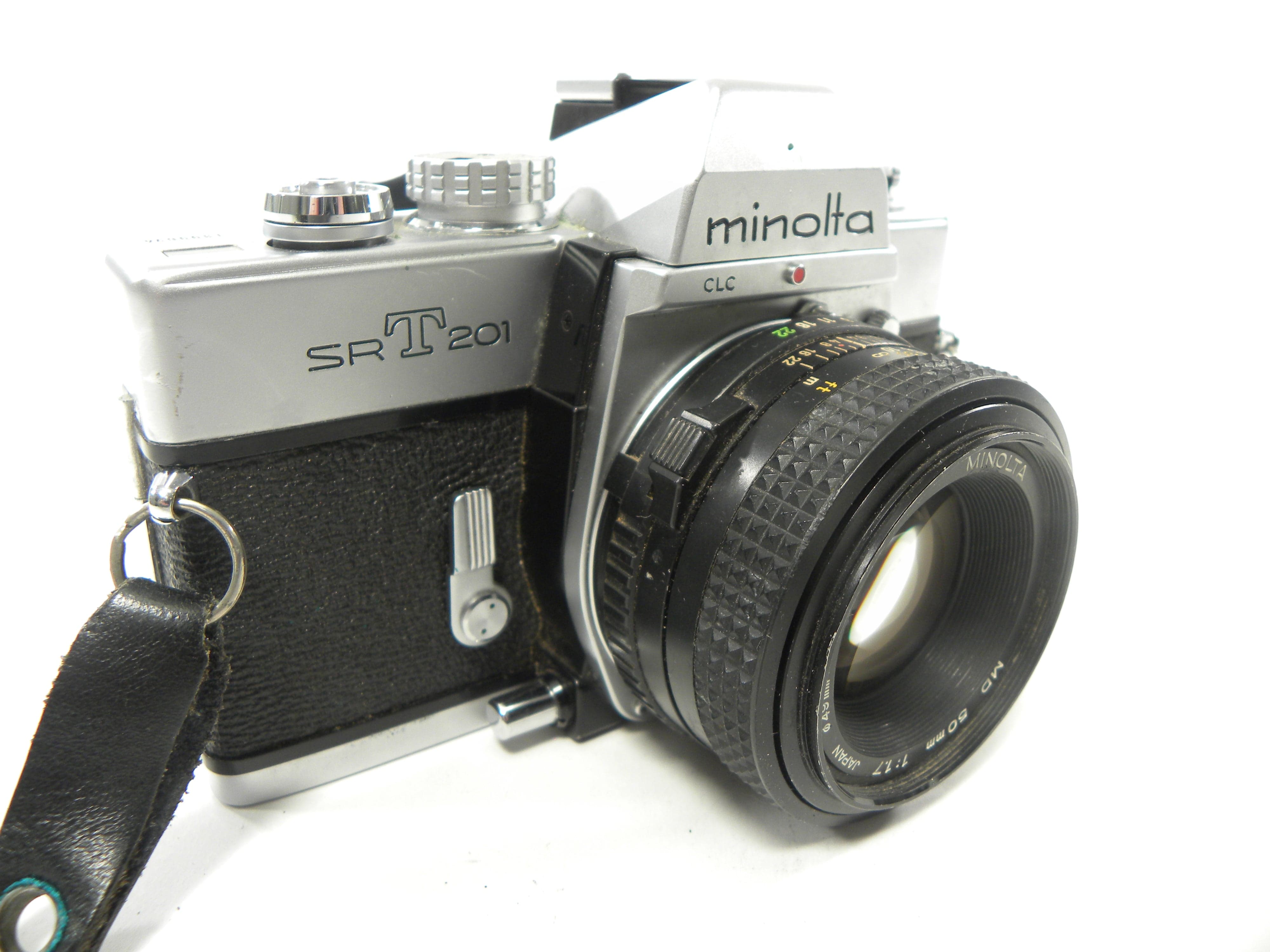 Minolta SRT201 35mm SLR w/MD 50mm f1.7