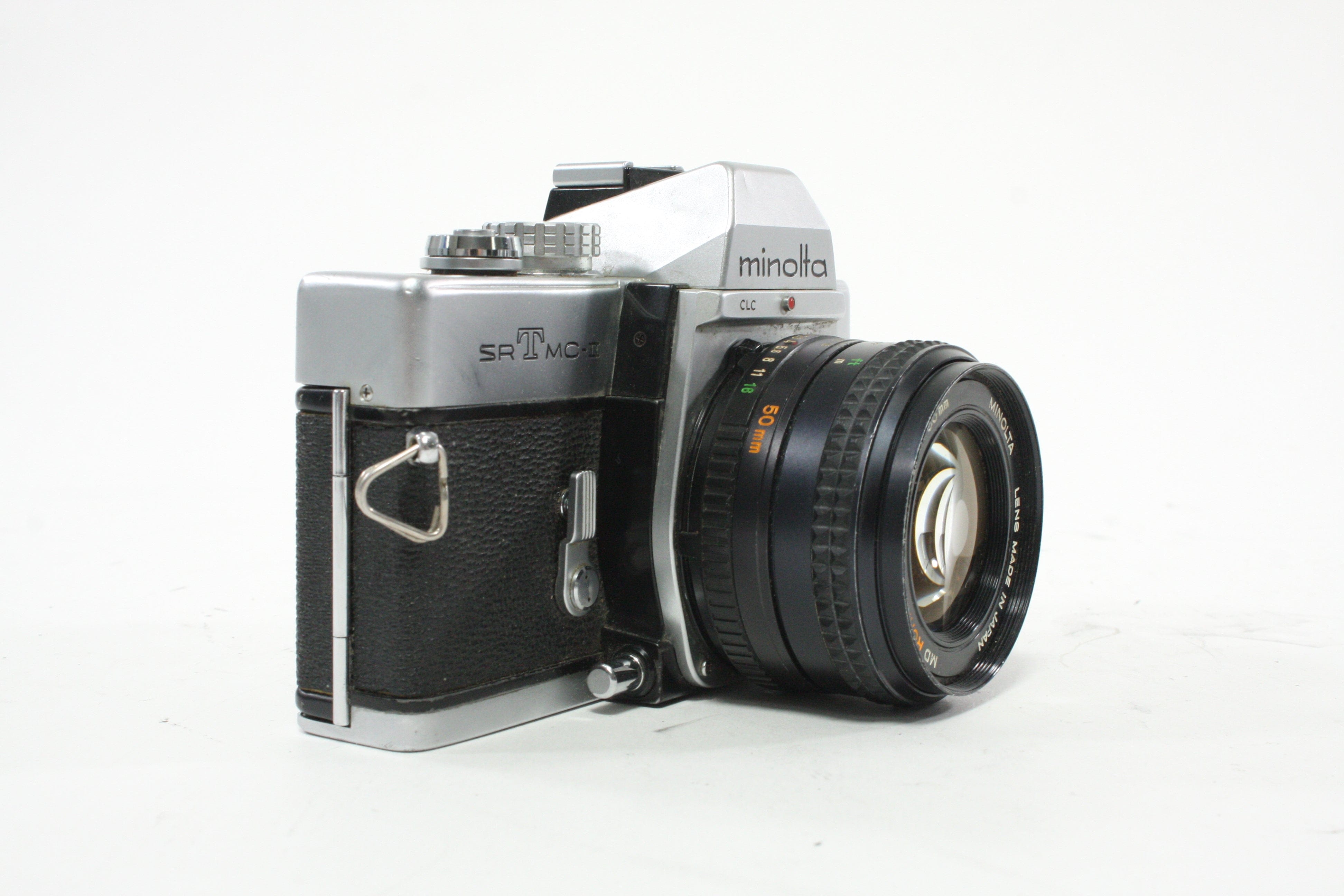 Minolta SRTMC-II 35mm SLR Camera with 50mm f/1.4 Rokkor-X MD Lens