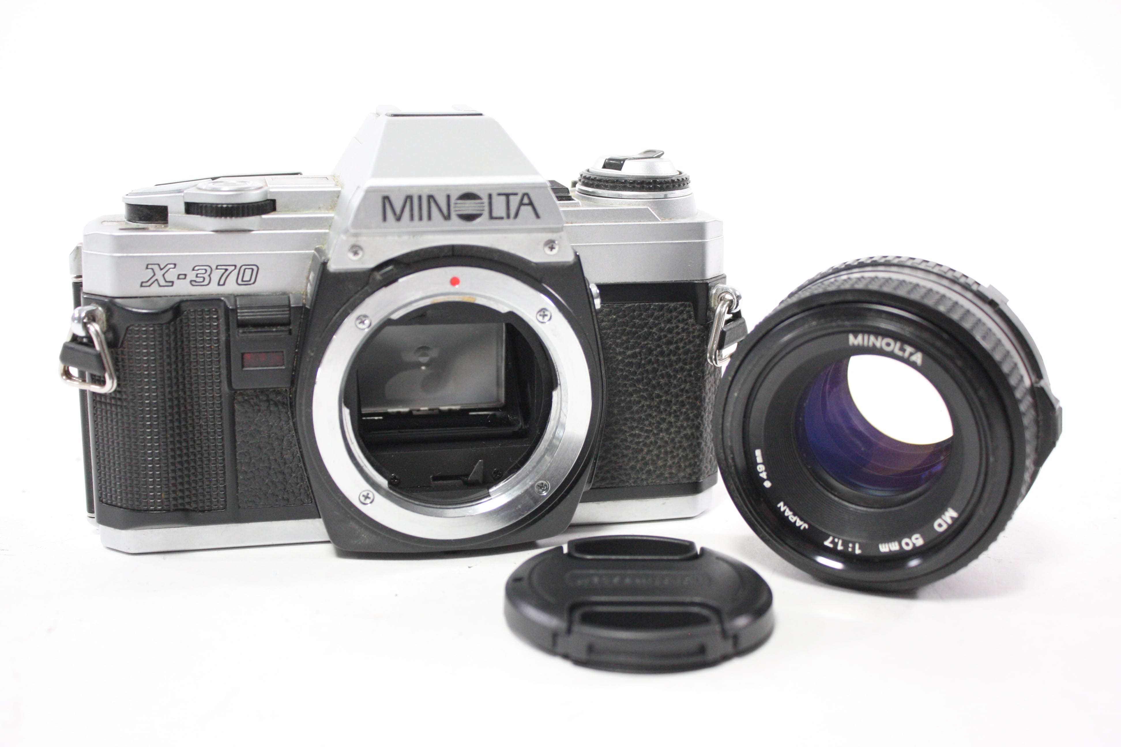 Minolta X-370 35mm SLR Camera with Minolta 50mm f/1.7 Lens for MD Mount