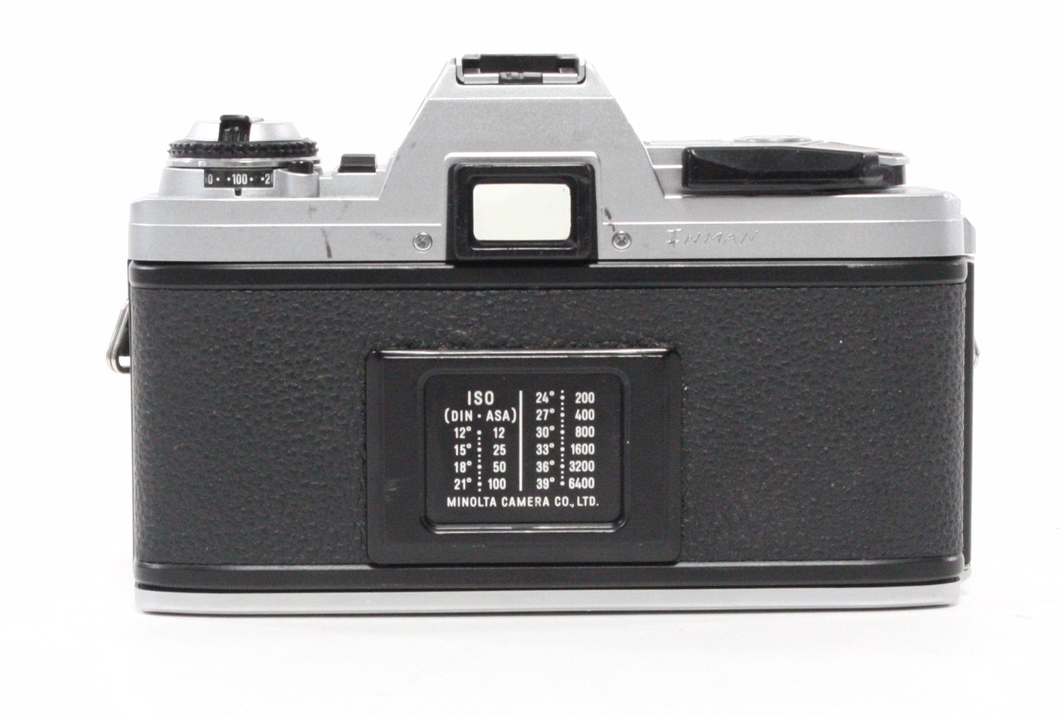 Minolta X-370 with 50mm f/1.7 lens