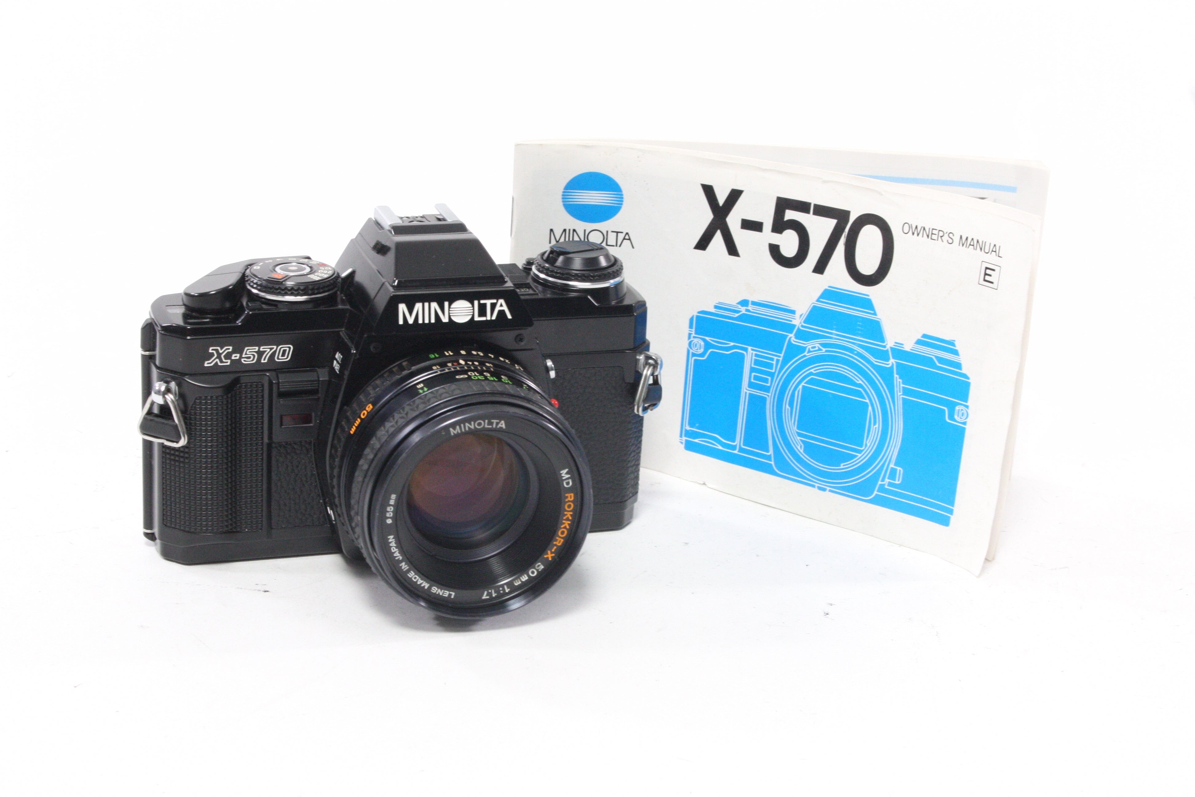 Minolta X-570 35mm SLR Camera with 50mm f/1.7 Lens
