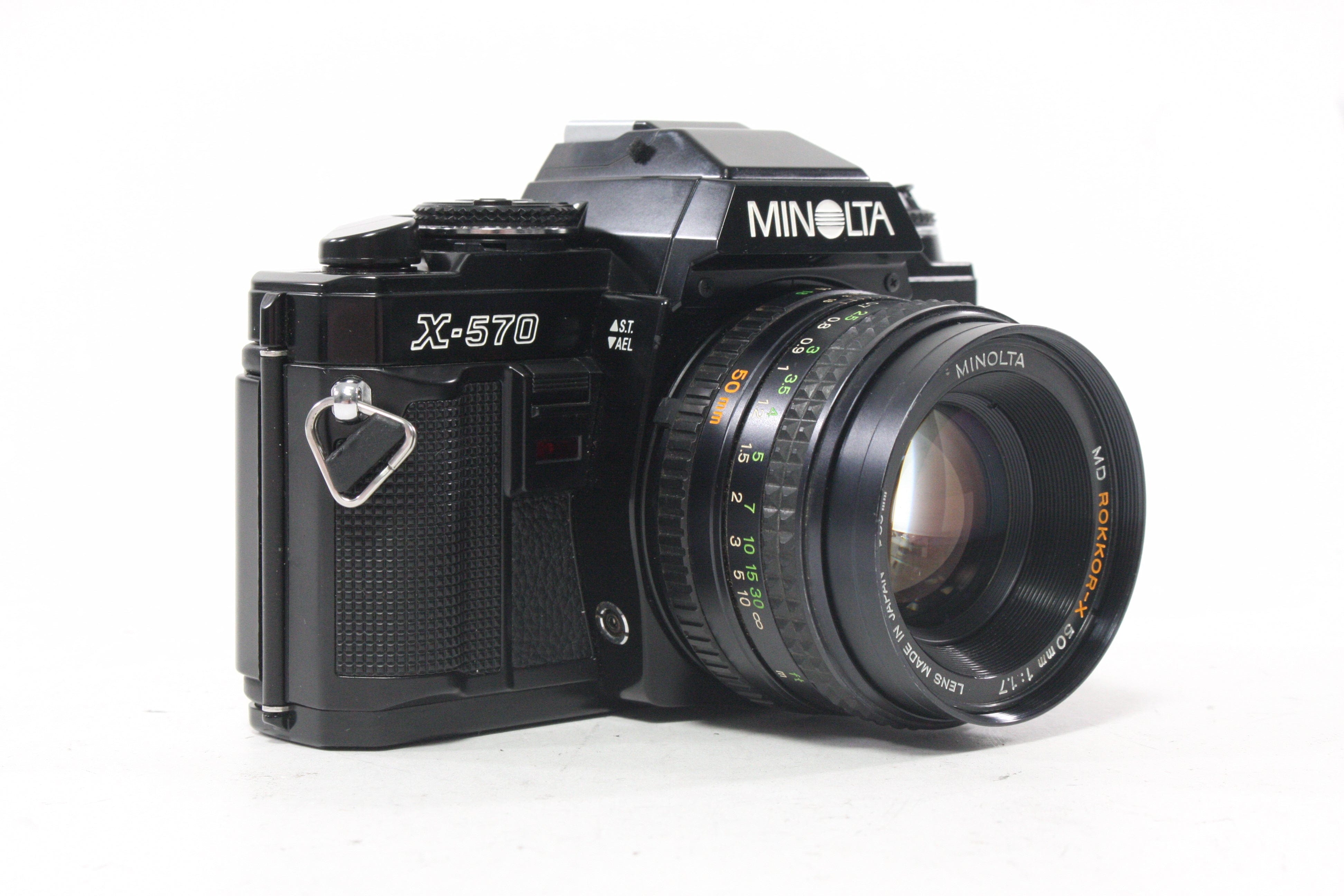 Minolta X-570 35mm SLR Camera with 50mm f/1.7 Lens