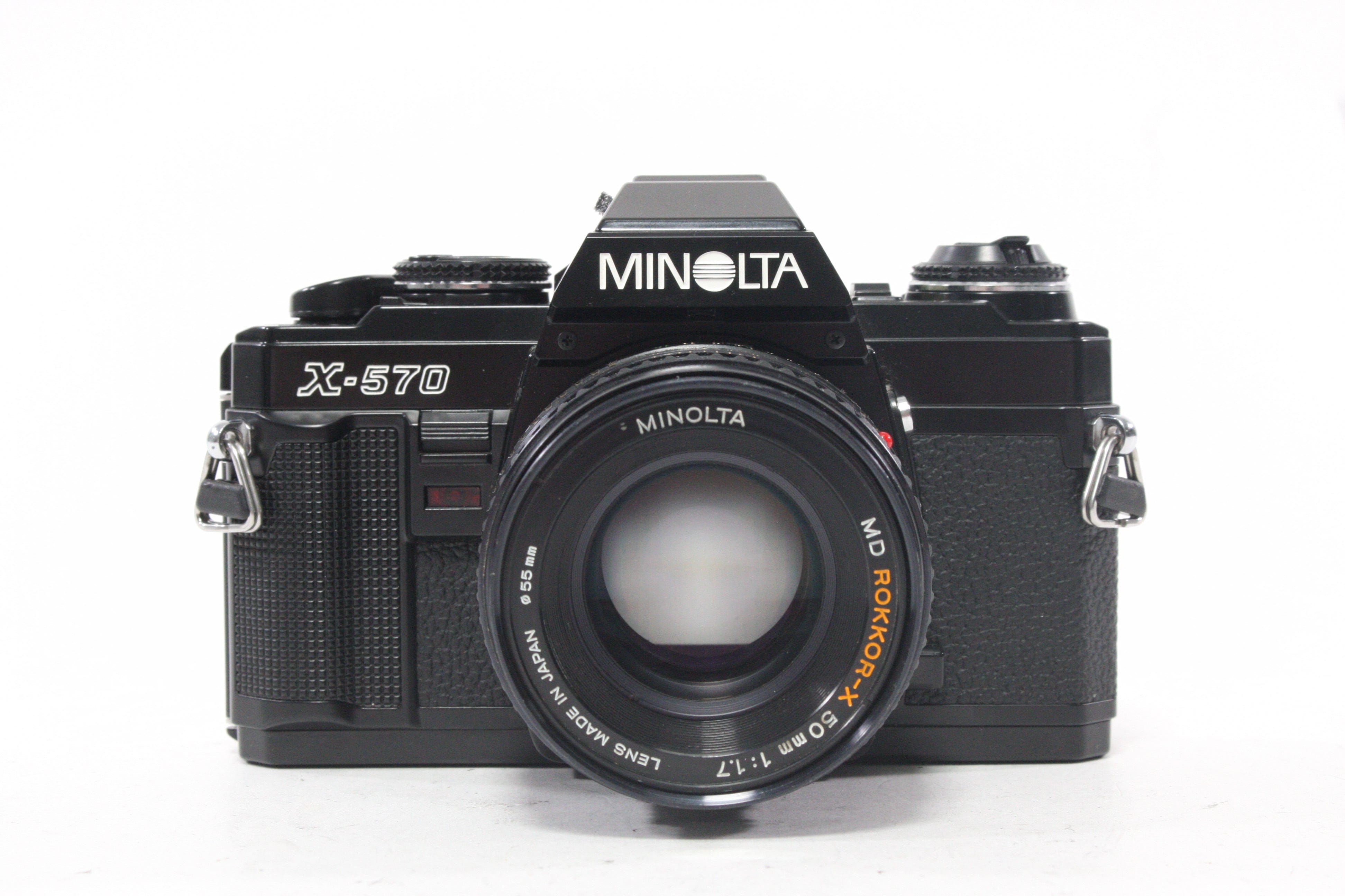 Minolta X-570 35mm SLR Camera with 50mm f/1.7 Lens