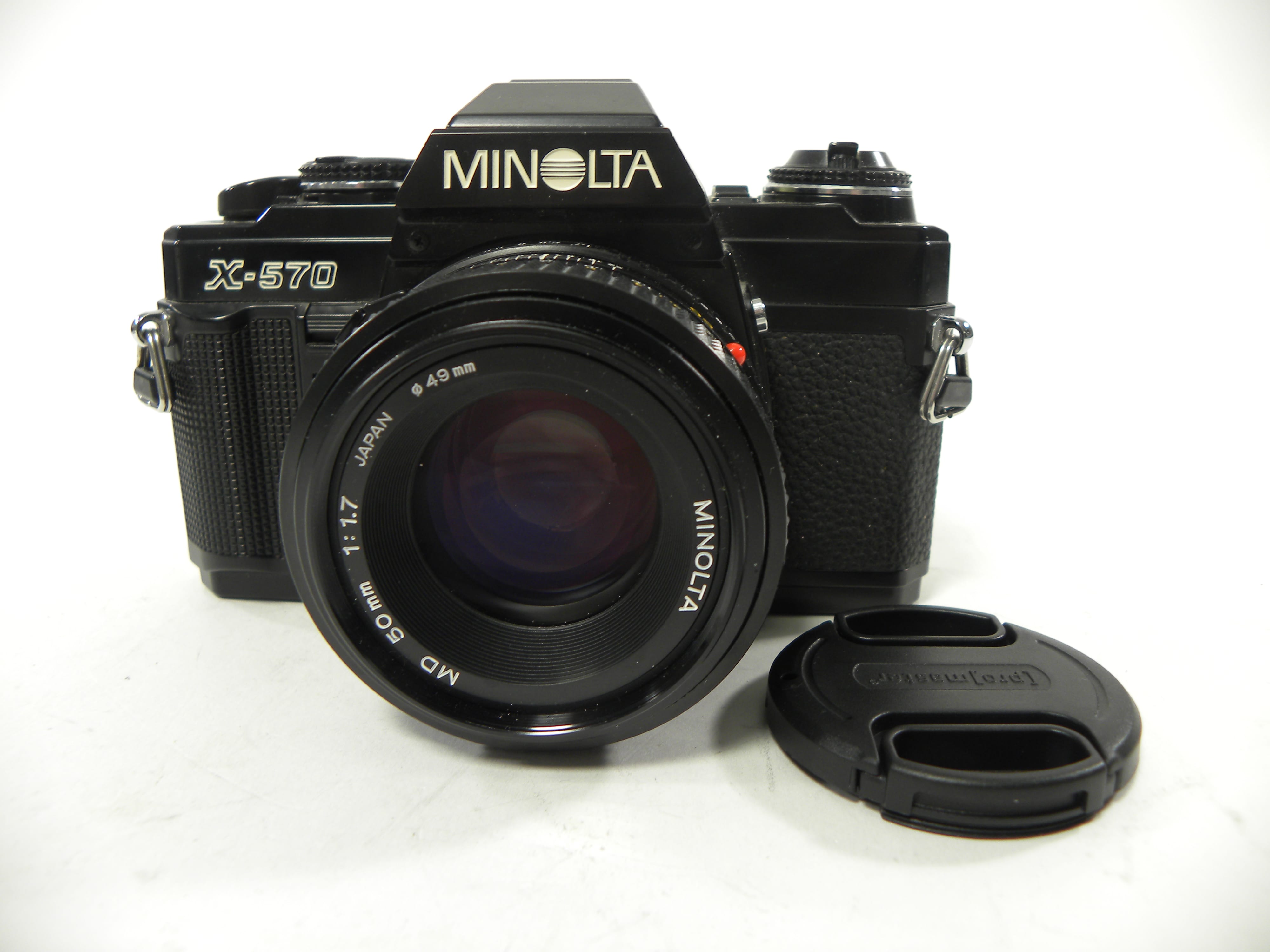 Minolta X-570 35mm SLR w/ MD 50mm f1.7