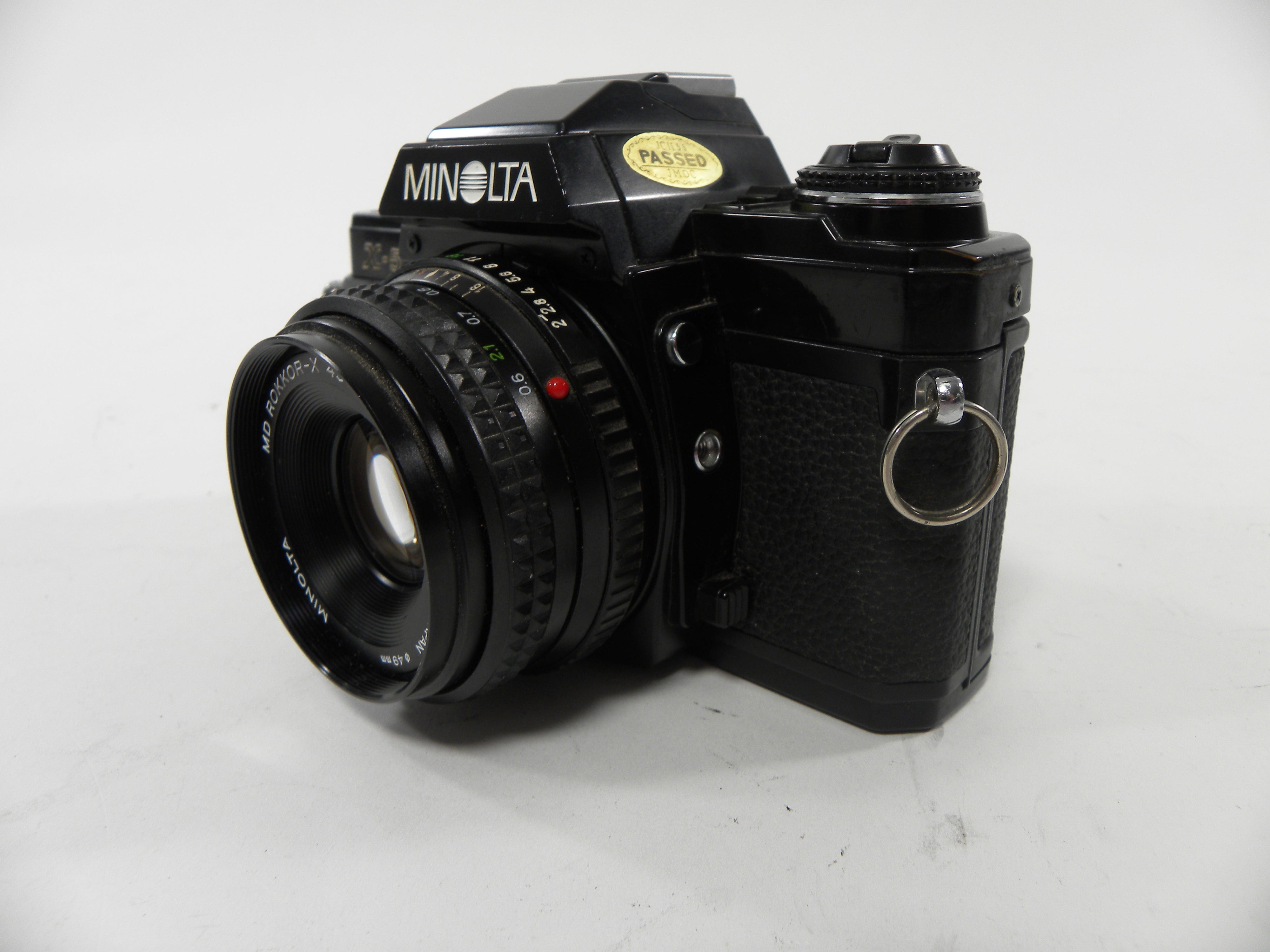 Minolta X-570 35mm SLR w/MD Rokkor-X 45mm f2