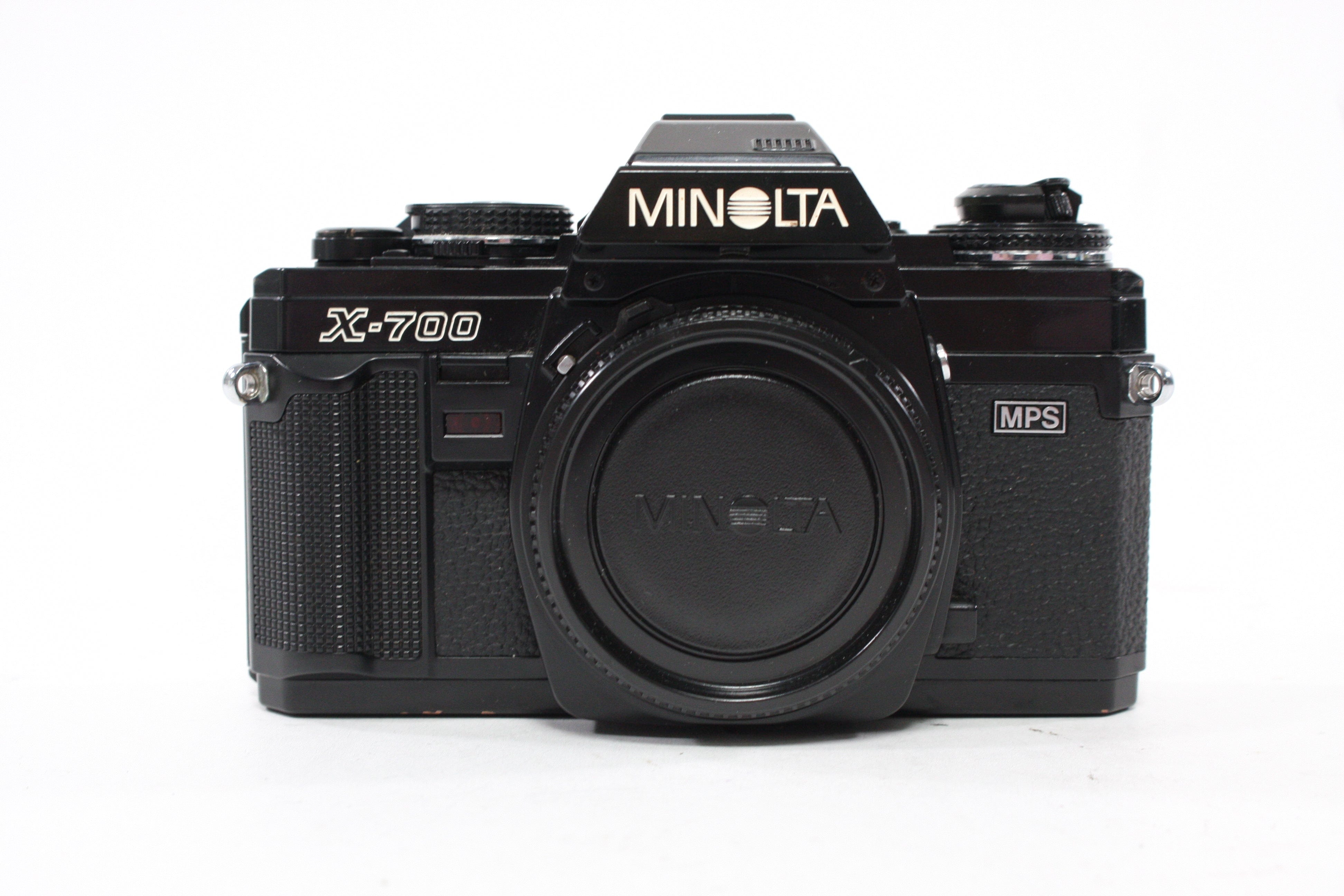 Minolta X-700 35mm SLR Camera with 45mm f/2 Rokkor-X Lens and Case