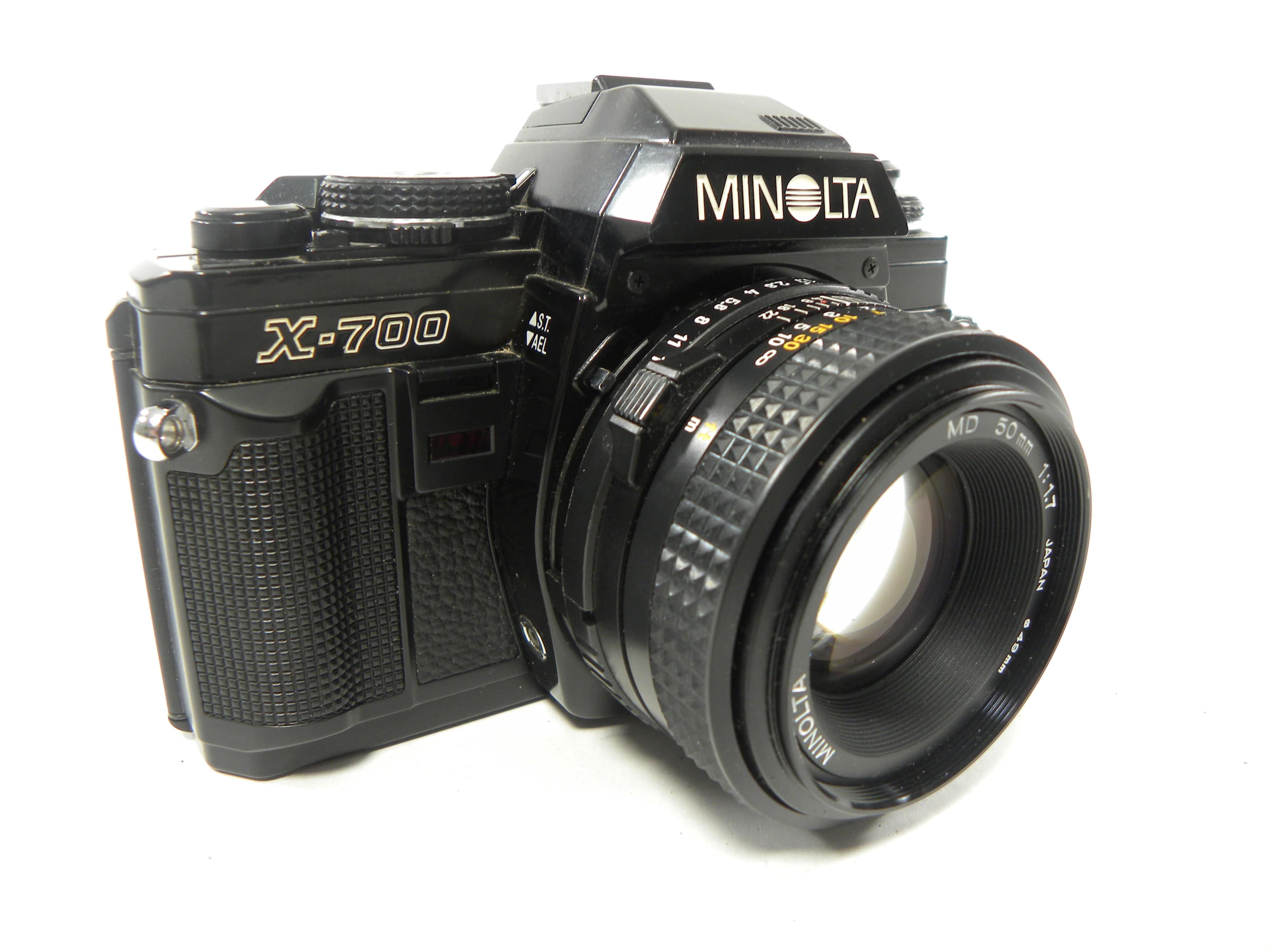 Minolta X-700 35mm SLR w/MD 50mm f1.7