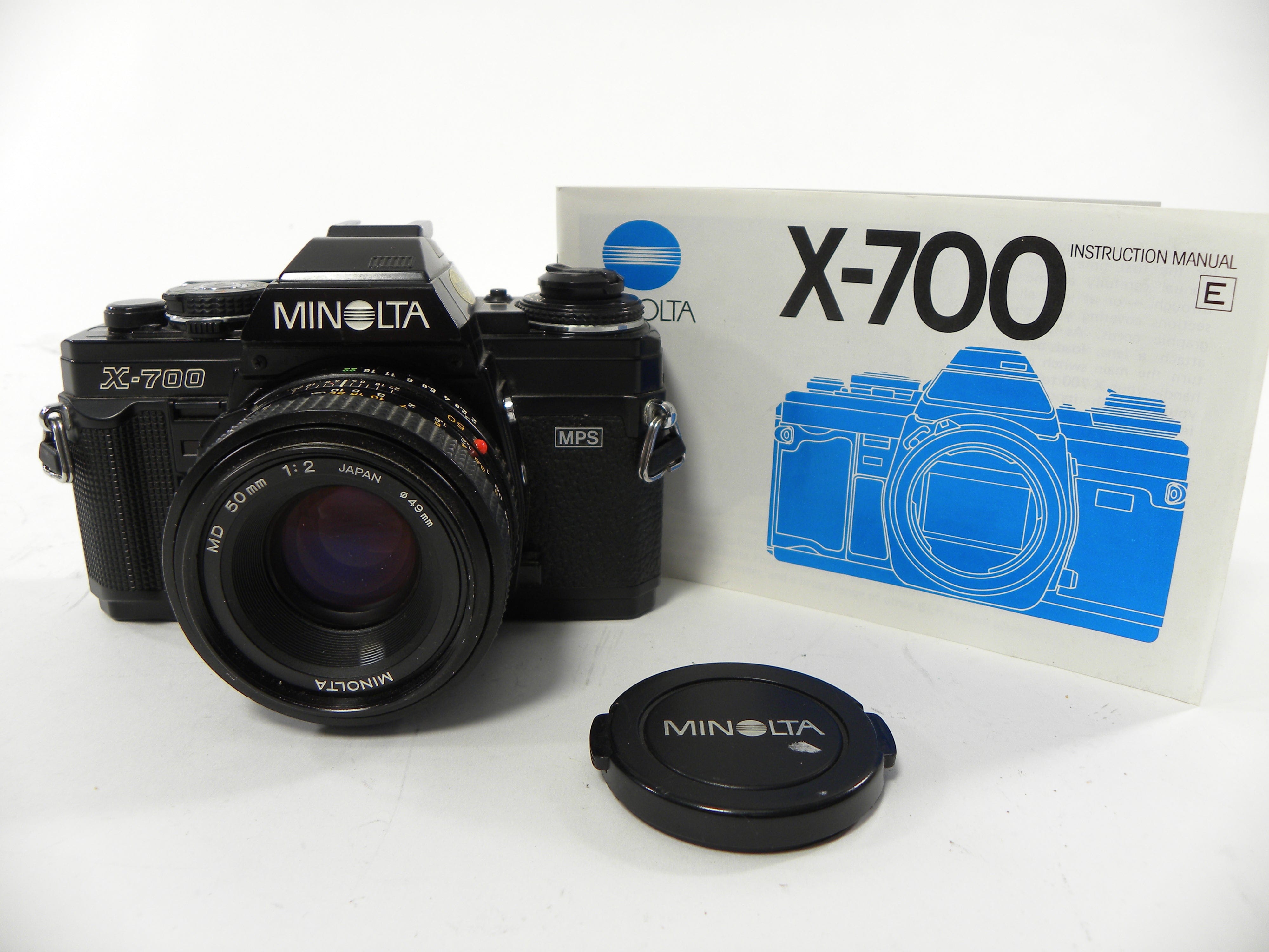 Minolta X-700 35mm SLR w/MD 50mm f2