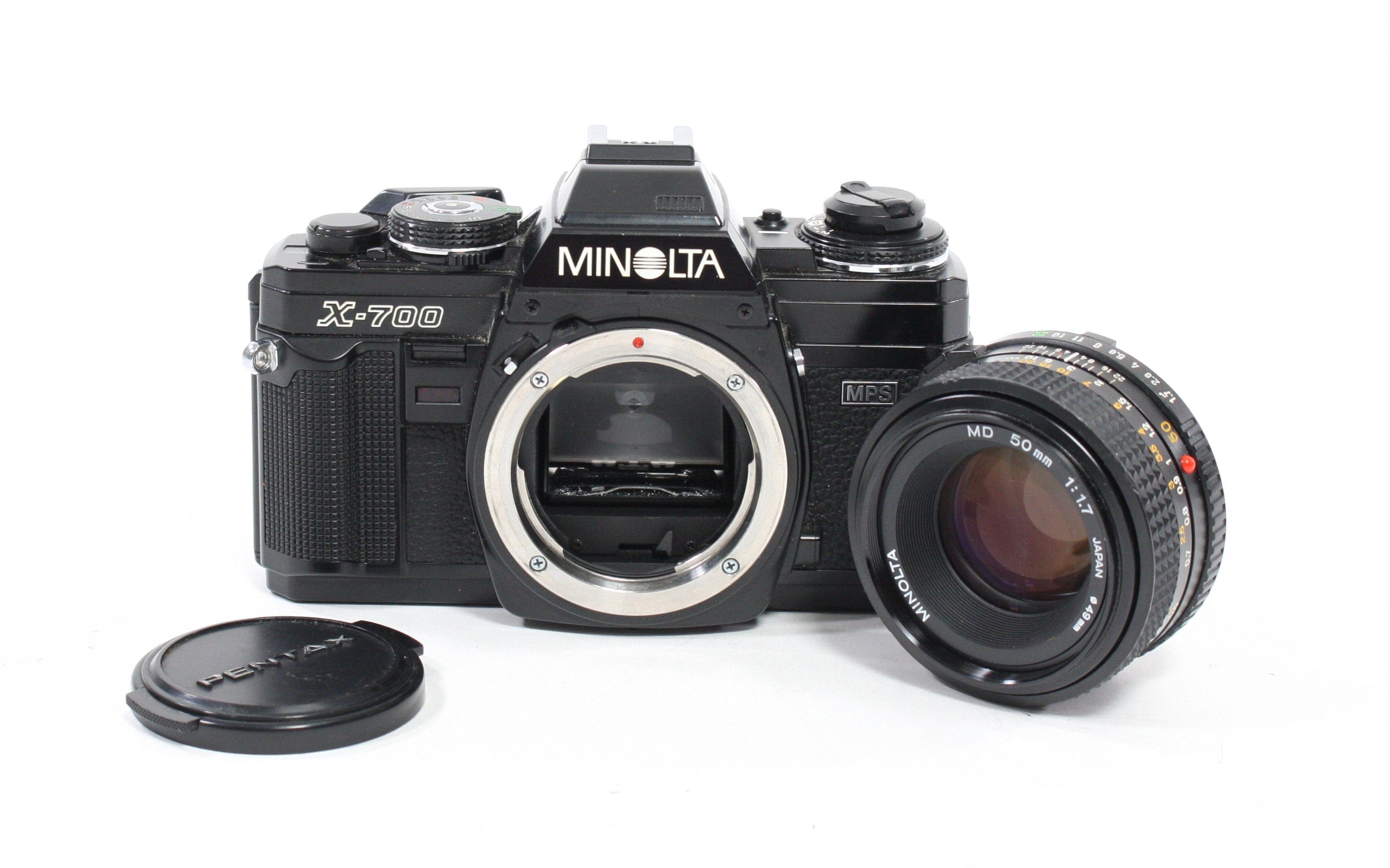 Minolta X-700 SLR 35mm Camera with 50mm f/1.7 Lens