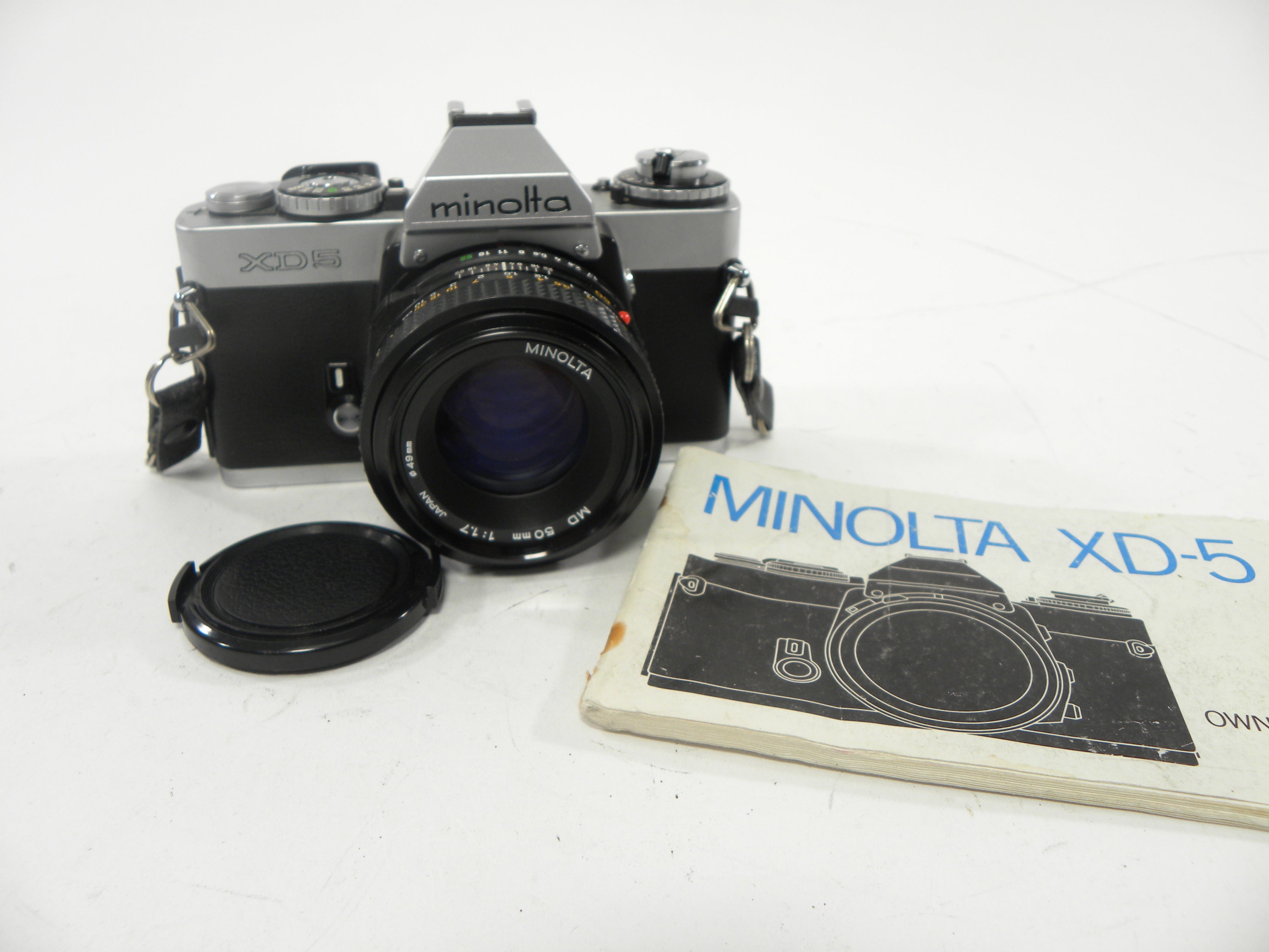 Minolta XD-5 35mm SLR w/MD 50mm f1.7
