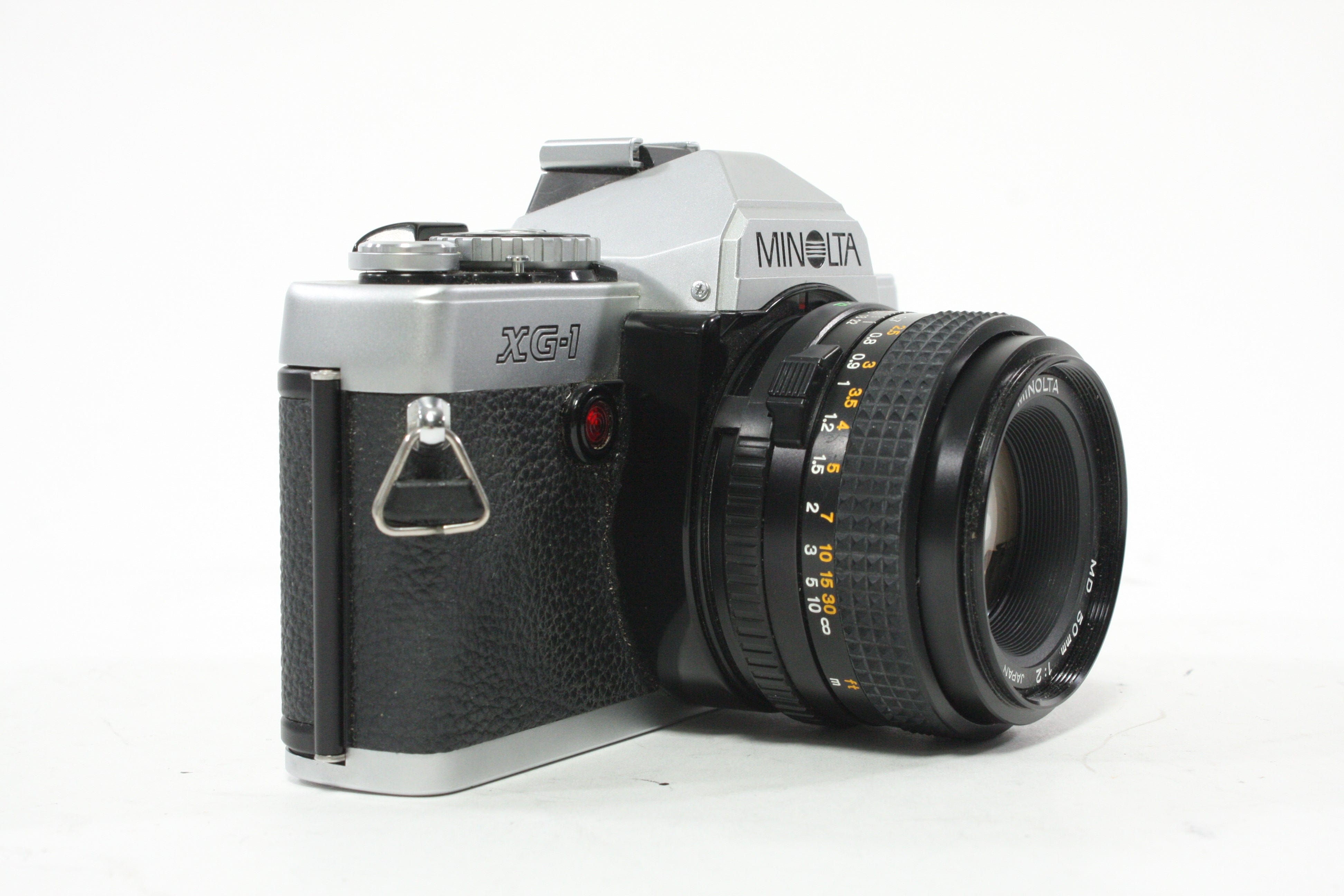 Minolta XG-1 35mm SLR Camera with 50mm f/2 MD Lens