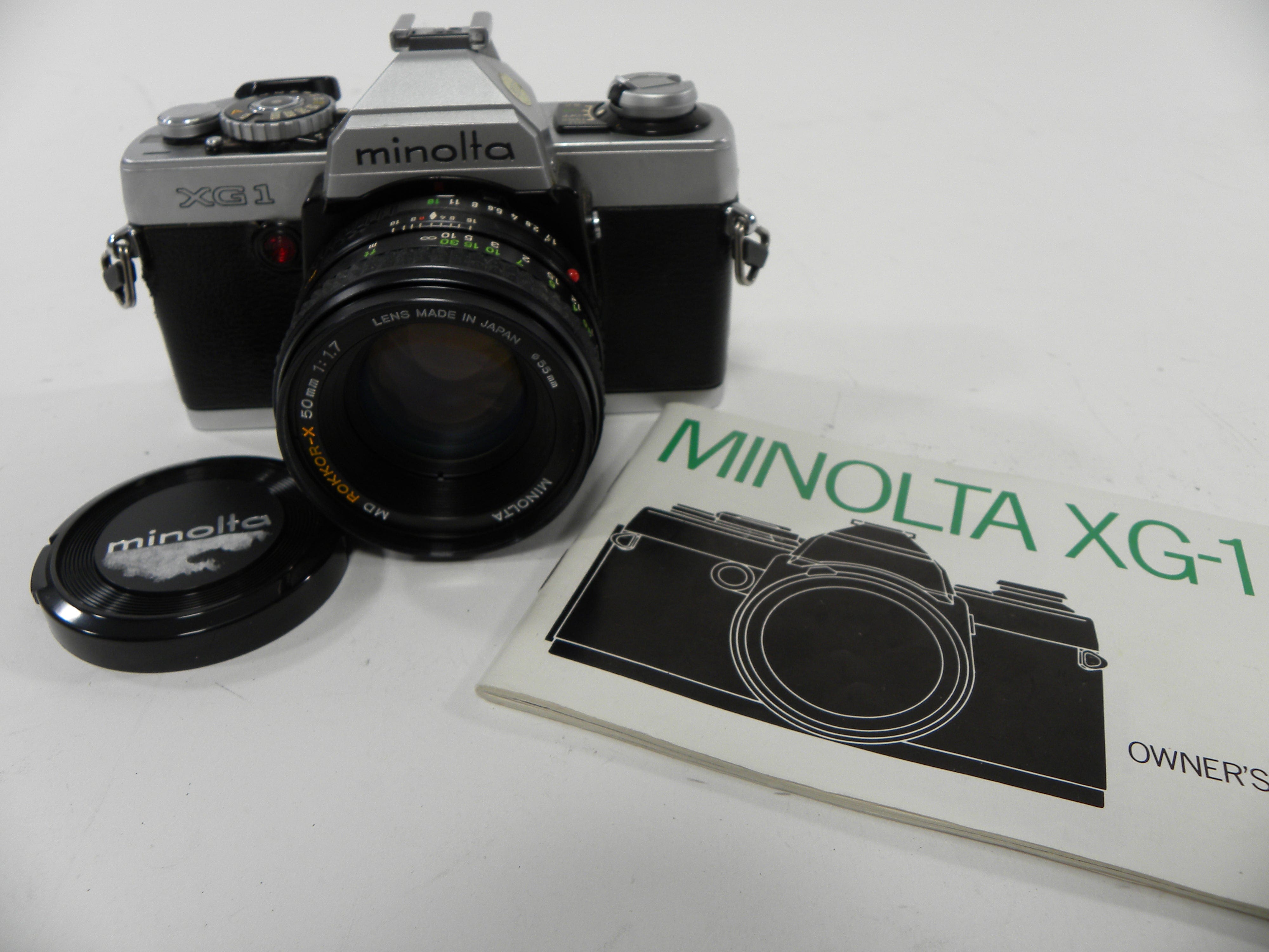 Minolta XG-1 35mm SLR w/MD Rokkor-X 50mm f1.7