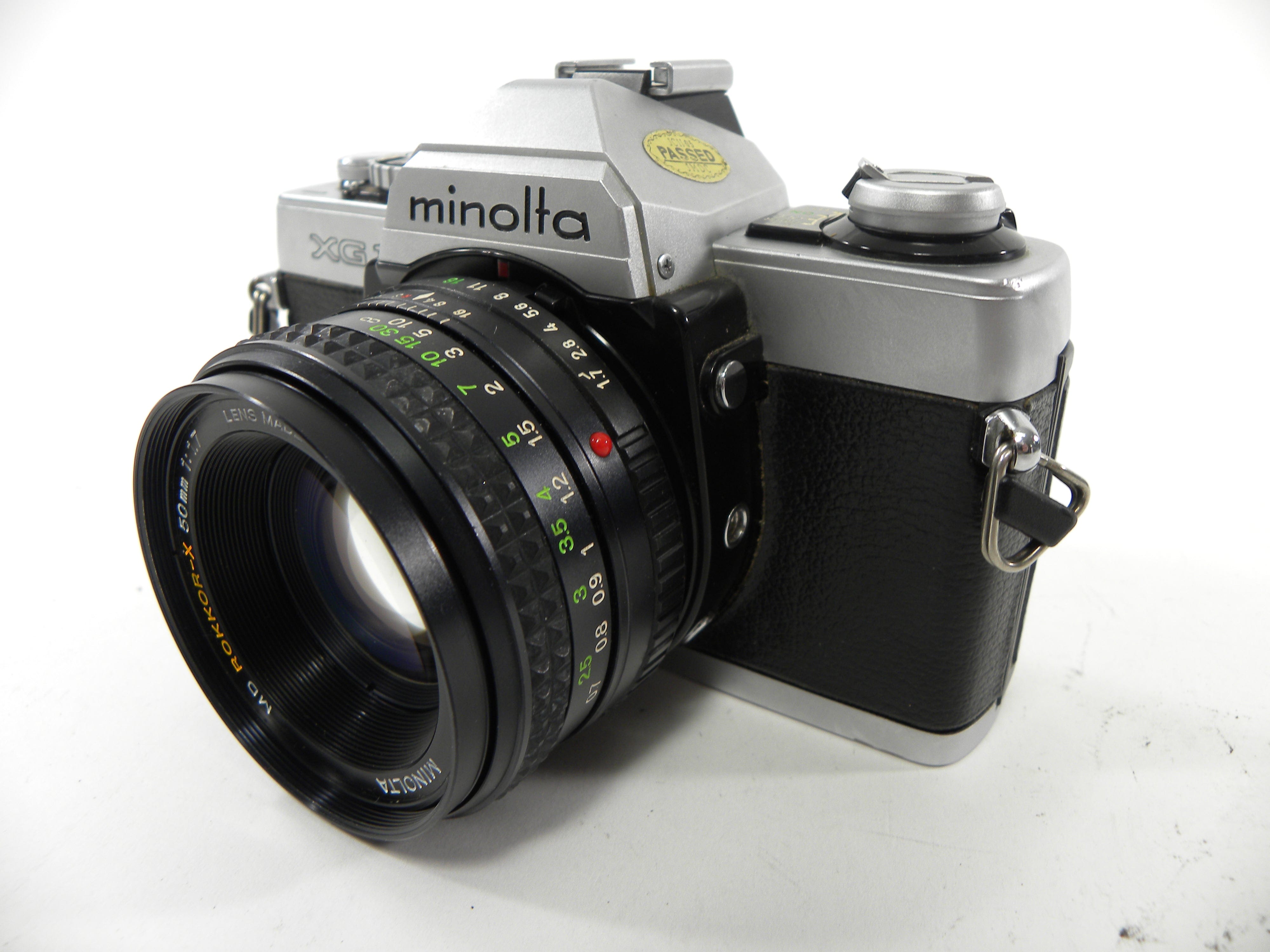 Minolta XG-1 35mm SLR w/MD Rokkor-X 50mm f1.7