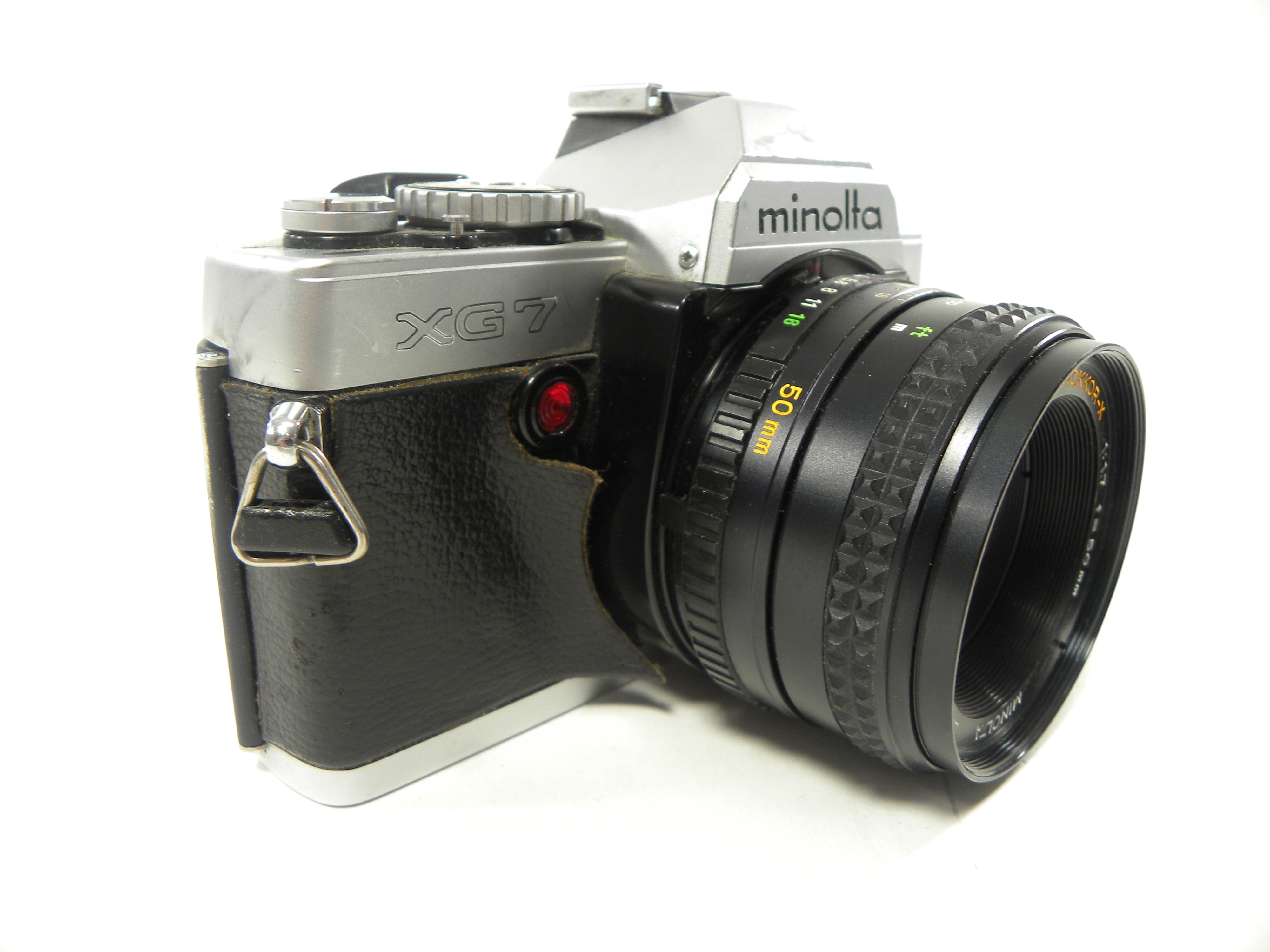 Minolta XG-7 35mm SLR w/MD Rokkor-X 50mm f1.7