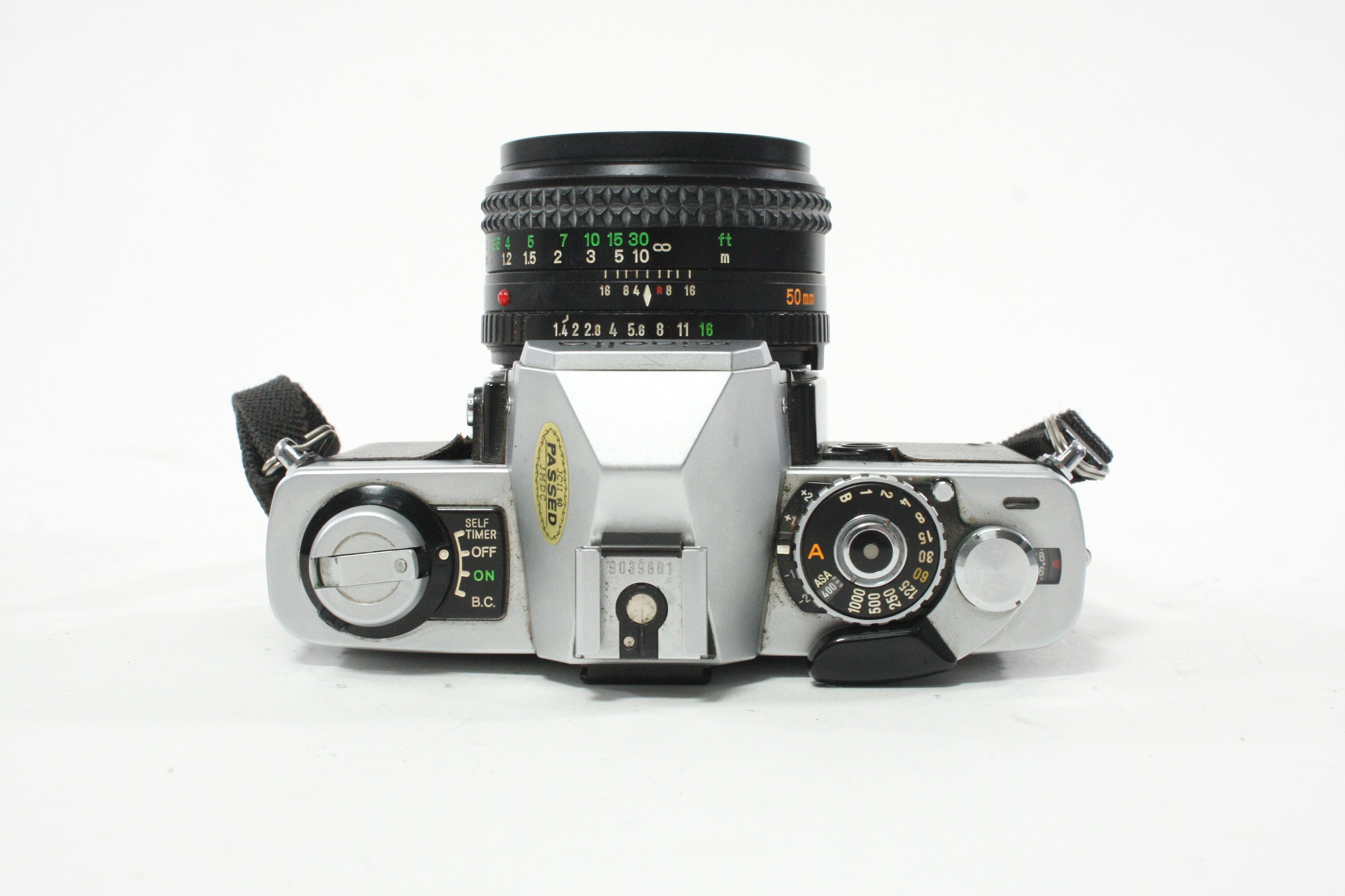 Minolta XG-9 35mm SLR Camera with a 50mm f/1.4 Lens