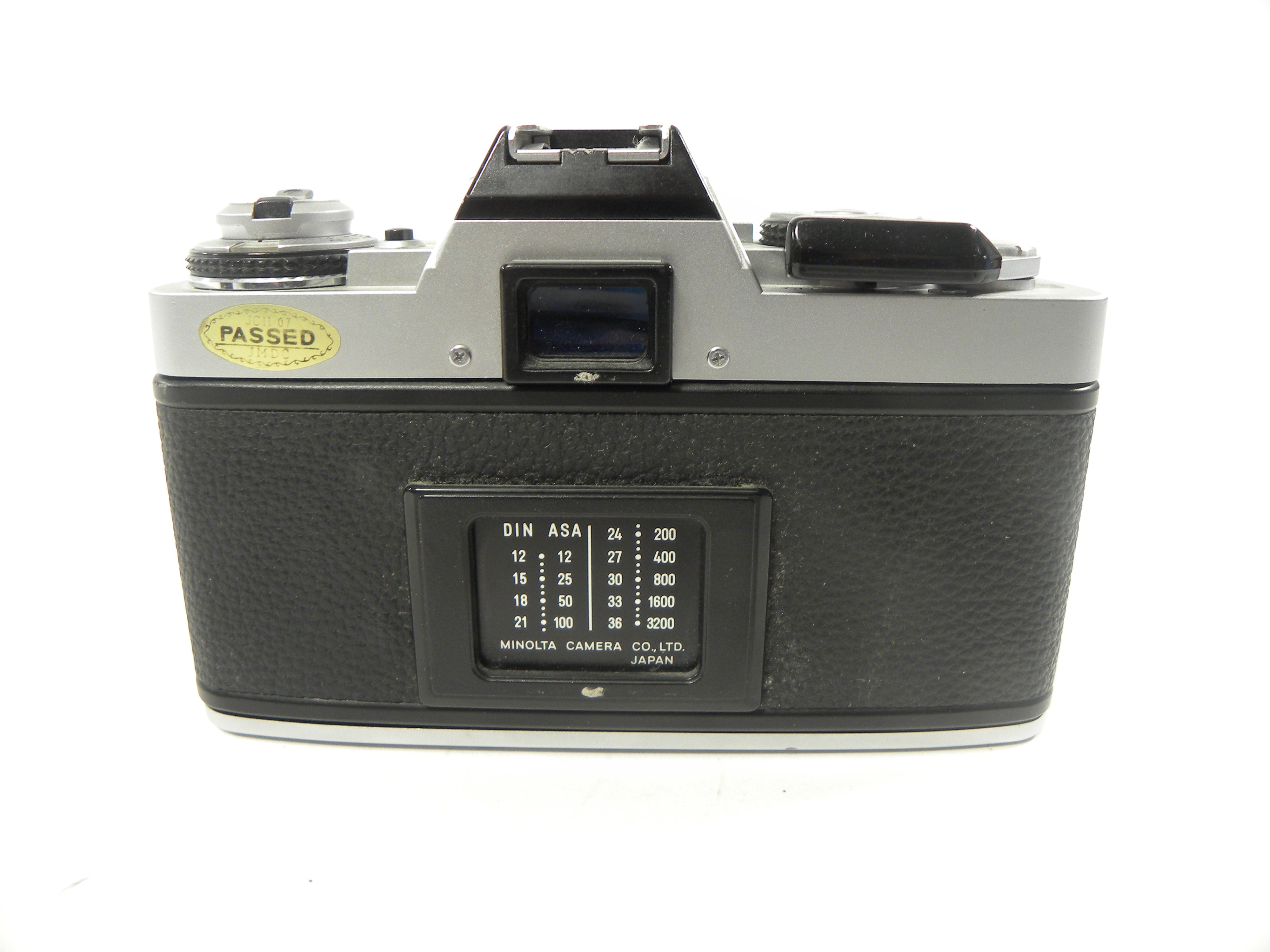 Minolta XG-M 35mm SLR w/MC Rokkor-X PF 50mm f1.7