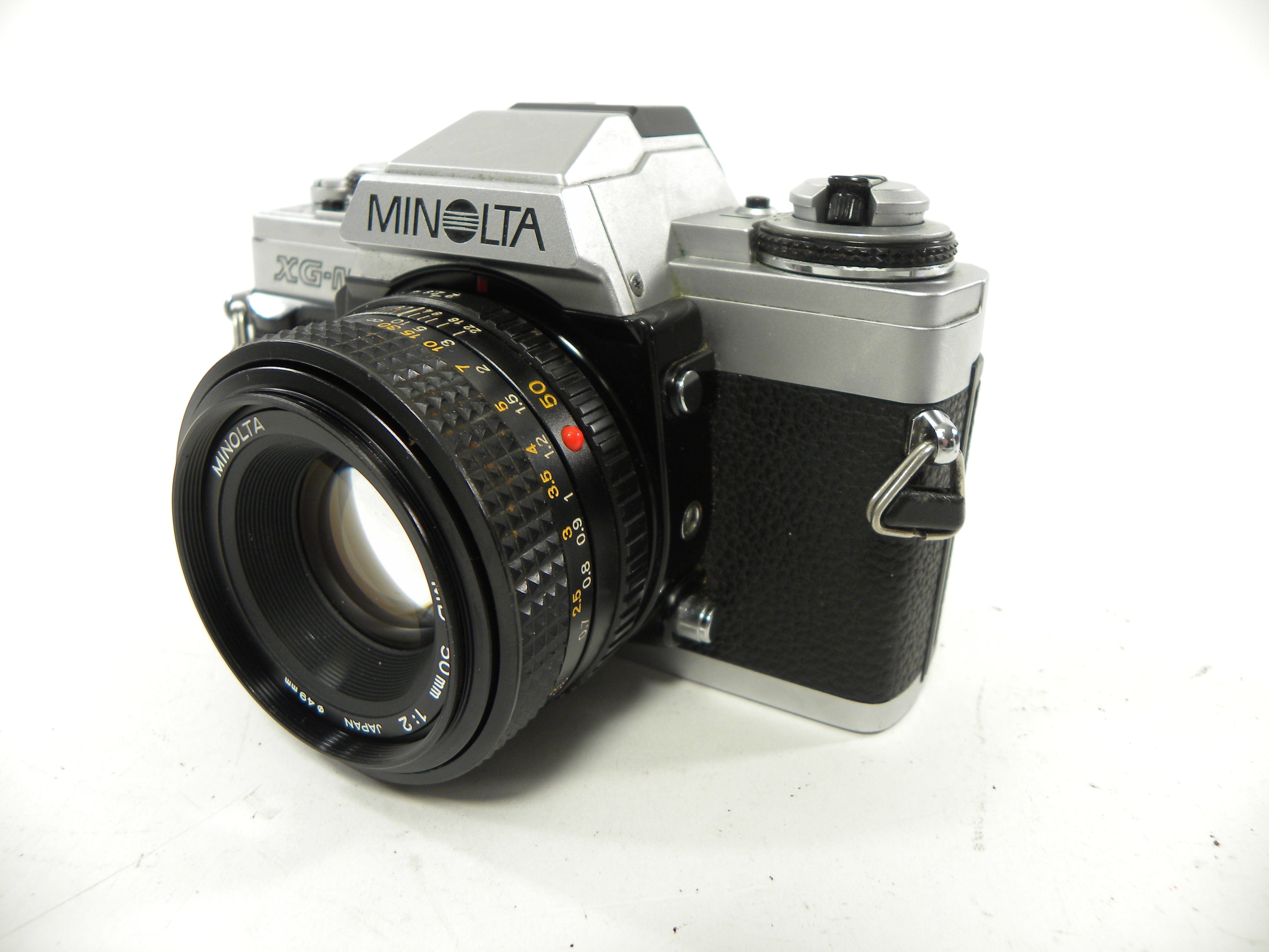 Minolta XG-M 35mm SLR w/MD 50mm f2