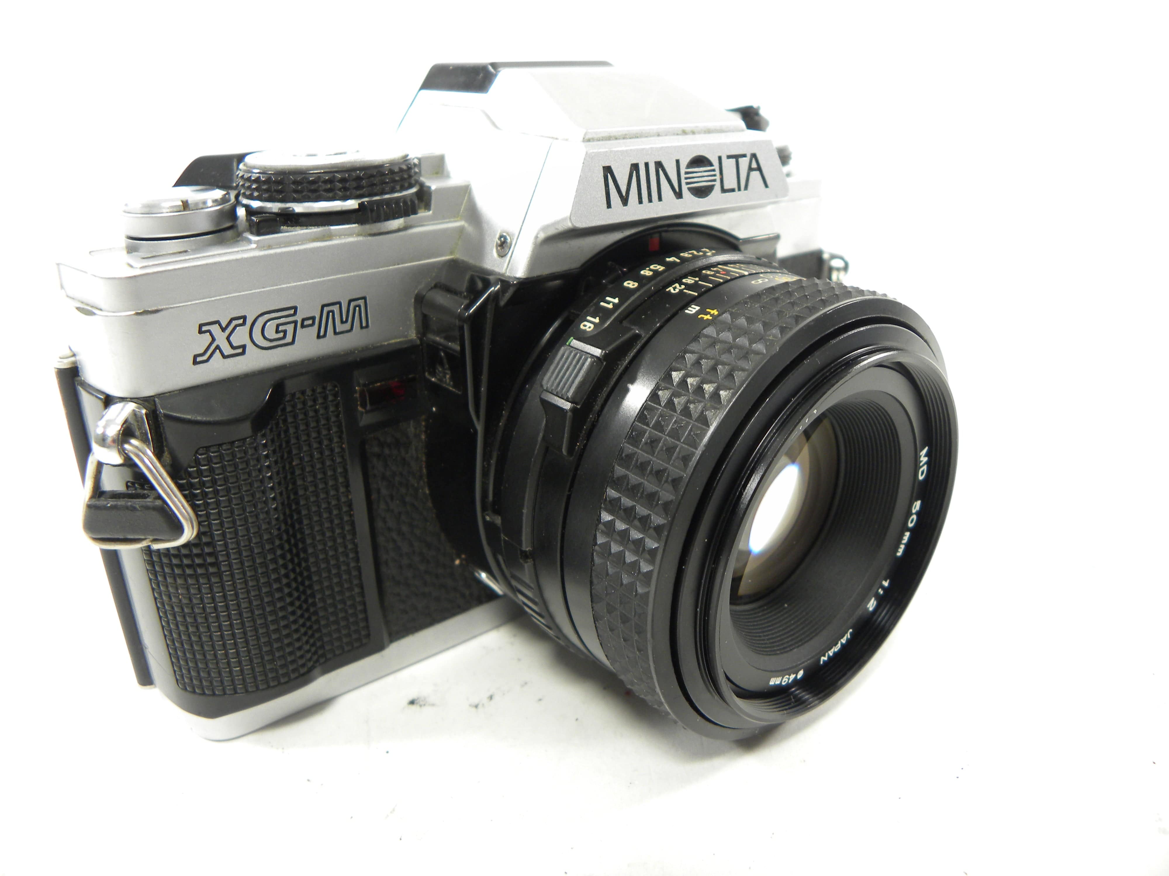 Minolta XG-M 35mm SLR w/MD 50mm f2