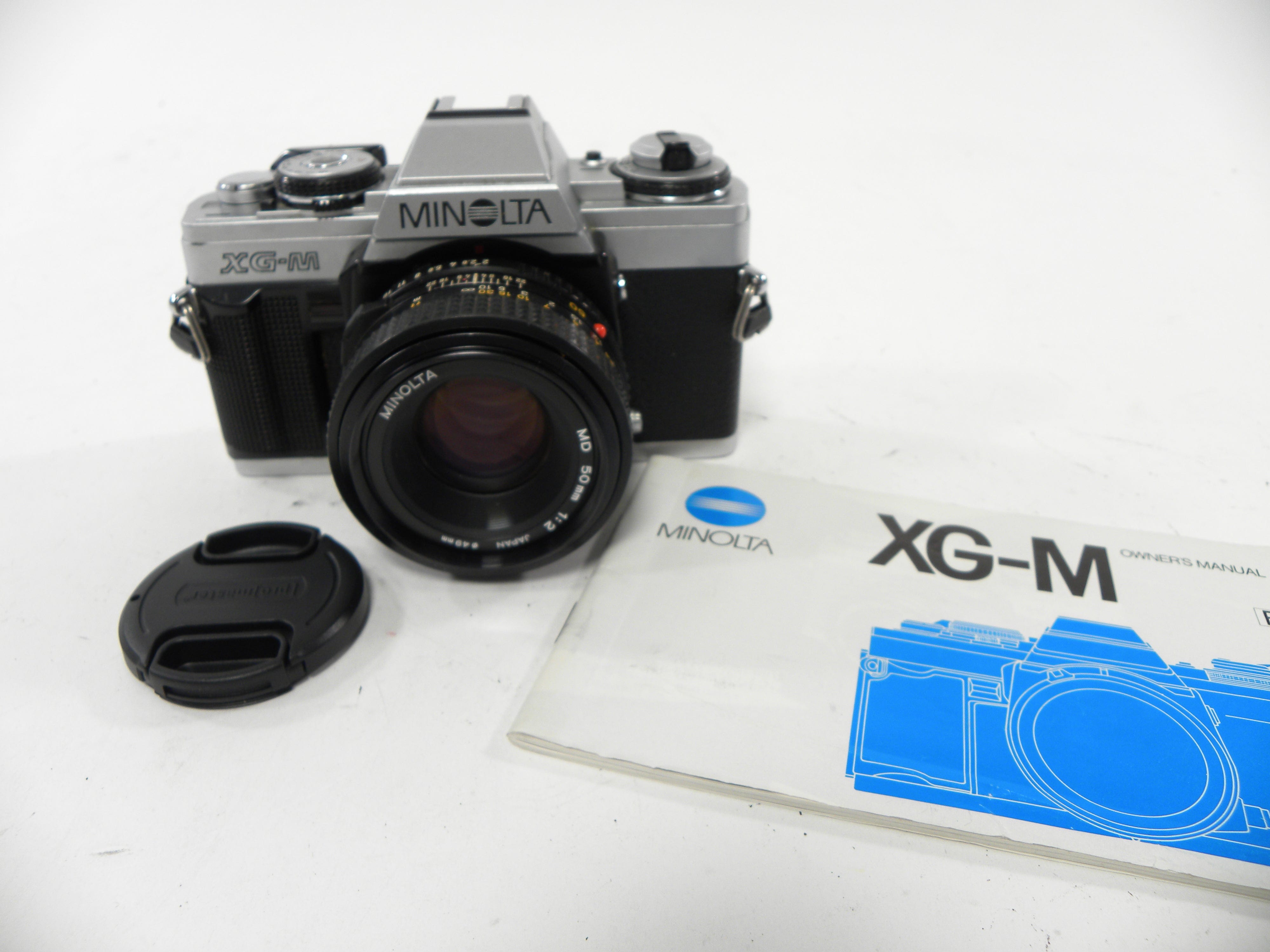 Minolta XG-M 35mm SLR w/MD 50mm f2